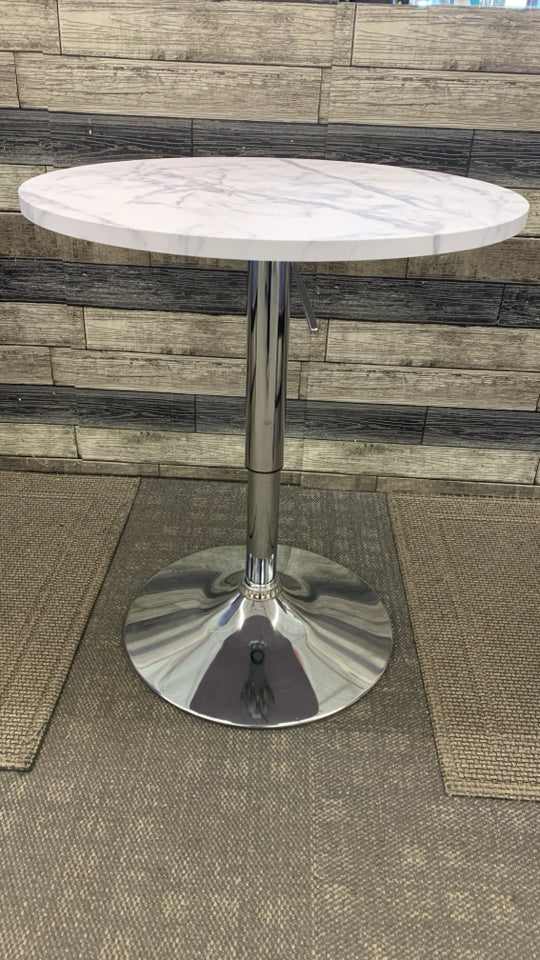ADJUSTABLE MARBLE TABLE.