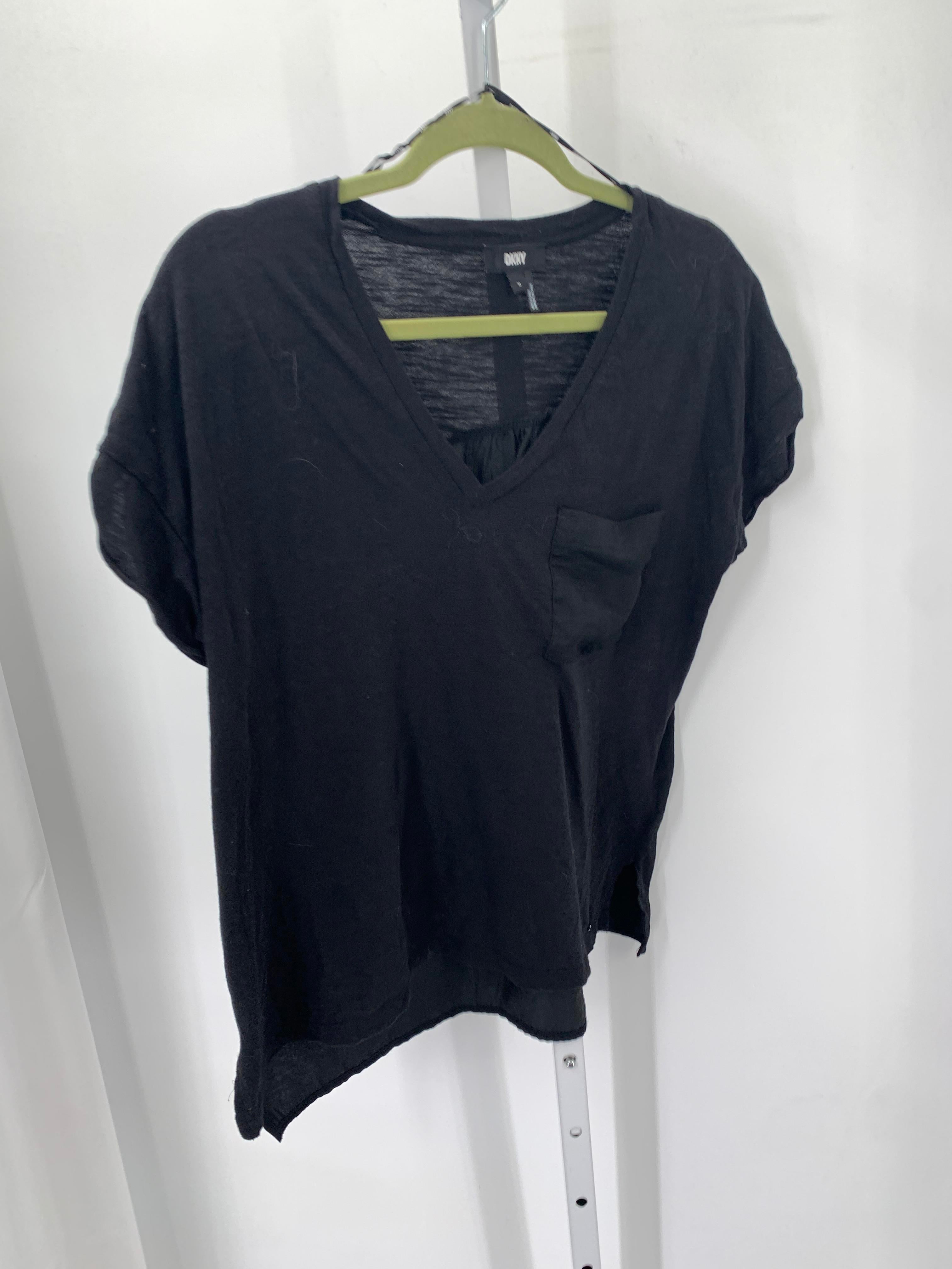 DKNY Size Medium Misses Short Sleeve Shirt