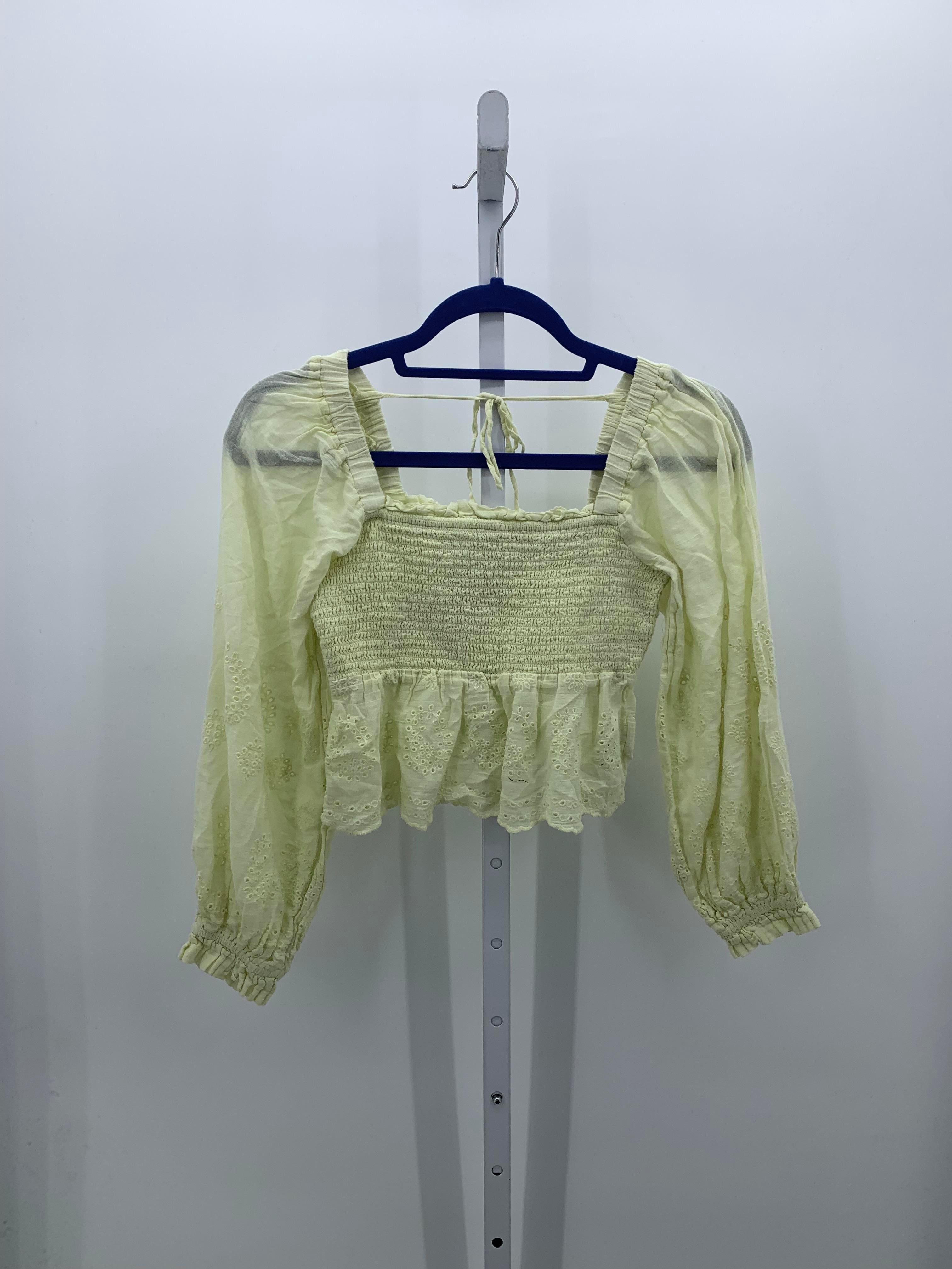 American Eagle Size Small Juniors Long Sleeve Shirt