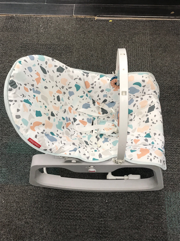 Fisher-Price Infant-to-Toddler Rocker - Pacific Pebble, portable baby seat and