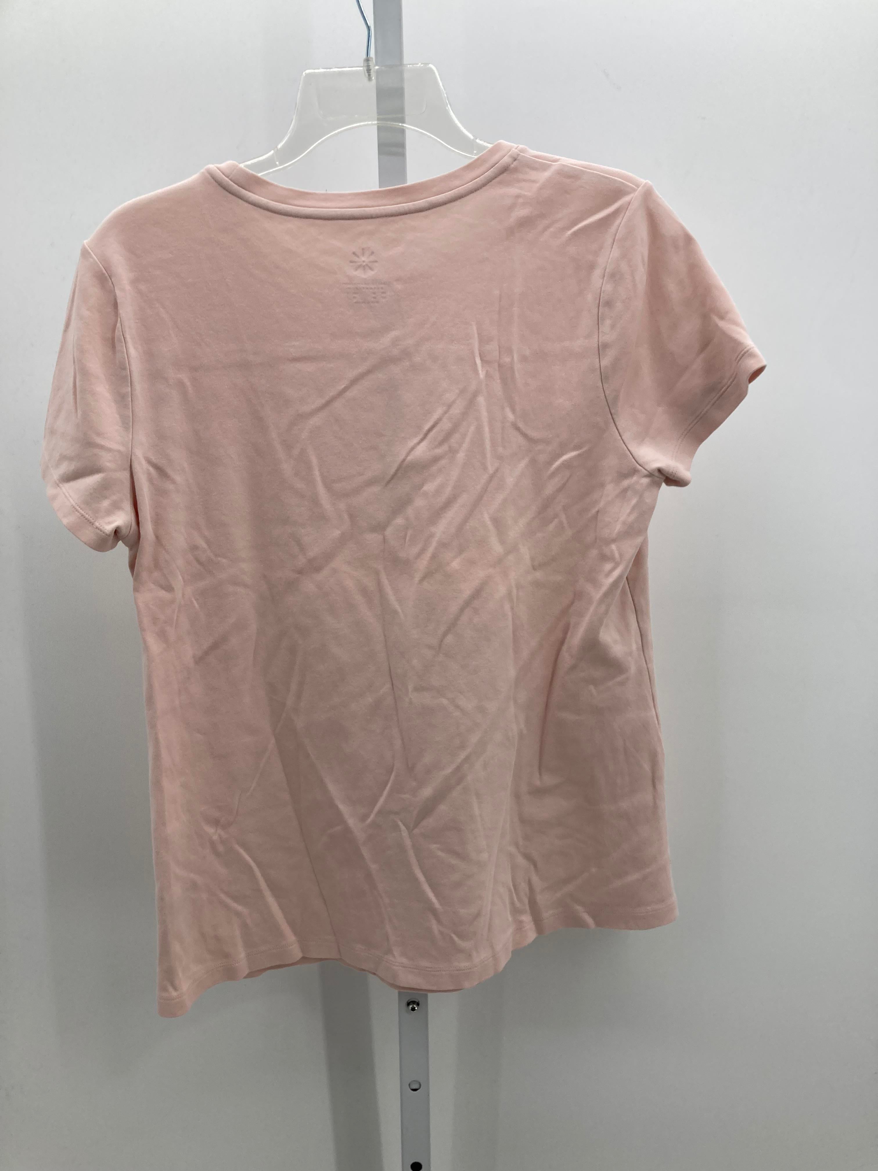 Isaac Mizrahi Size Medium Misses Short Sleeve Shirt