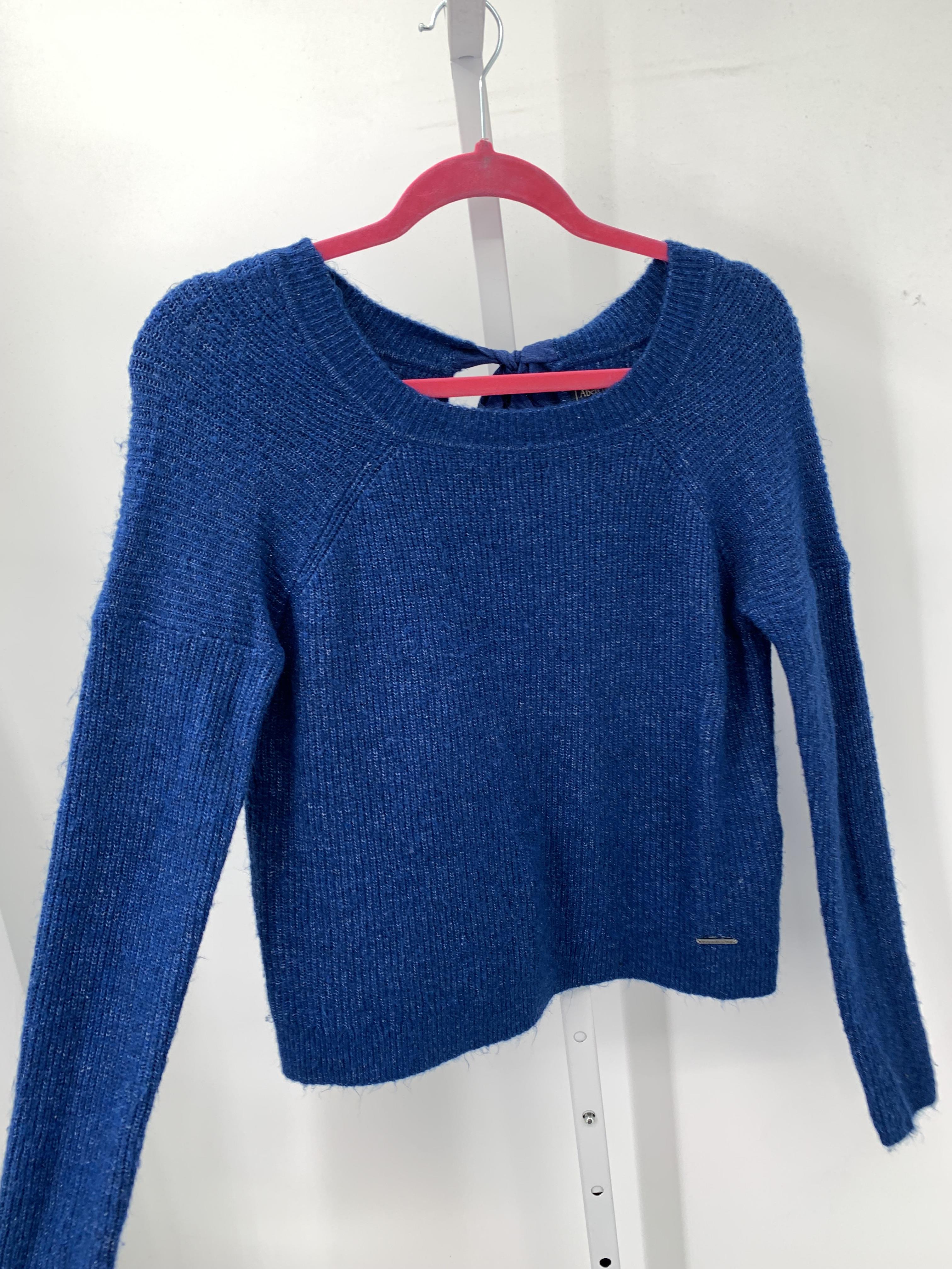 Abercrombie Size X Small Juniors Long Sleeve Sweater