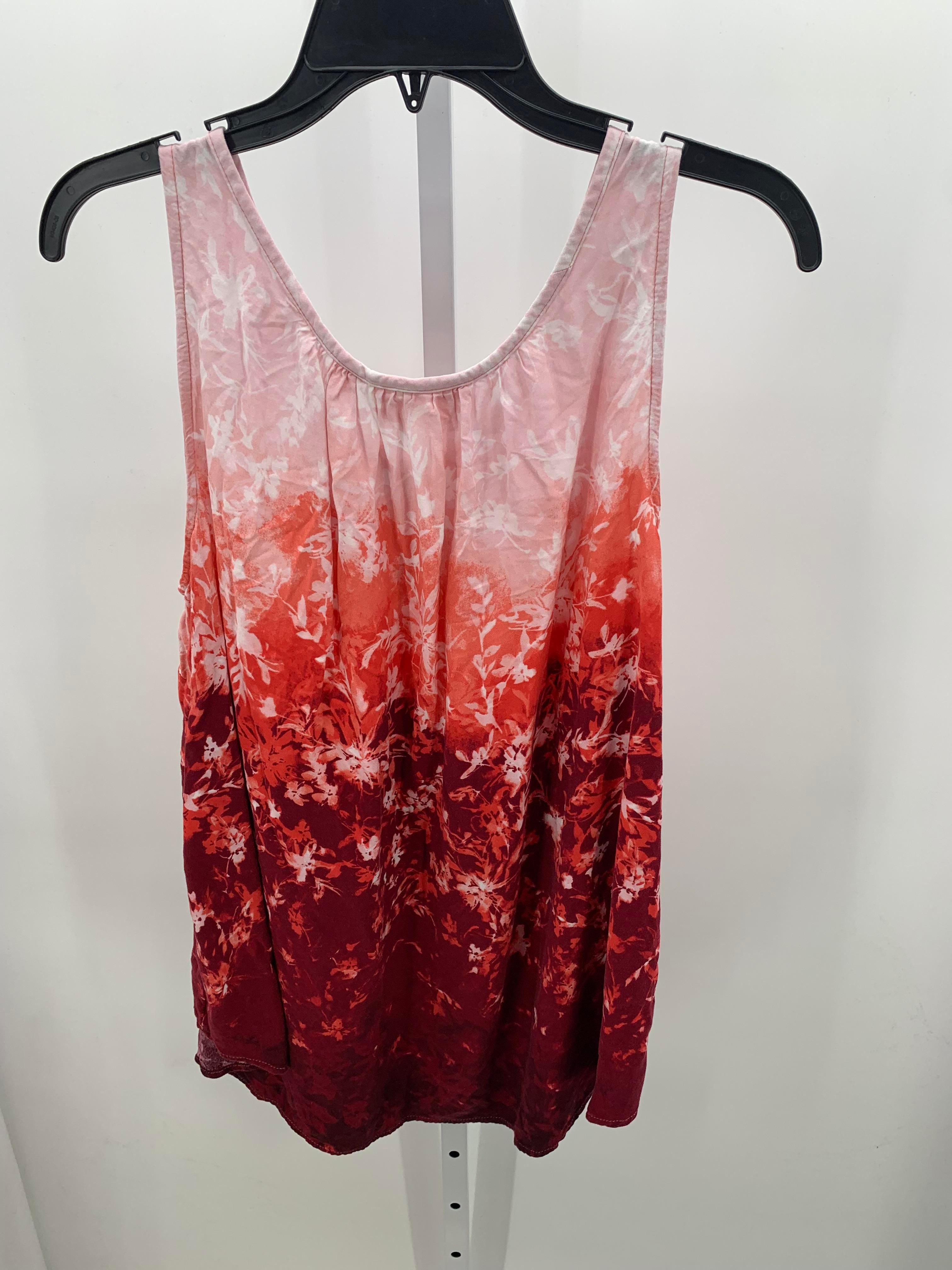 Size 1X Womens Sleeveless Shirt