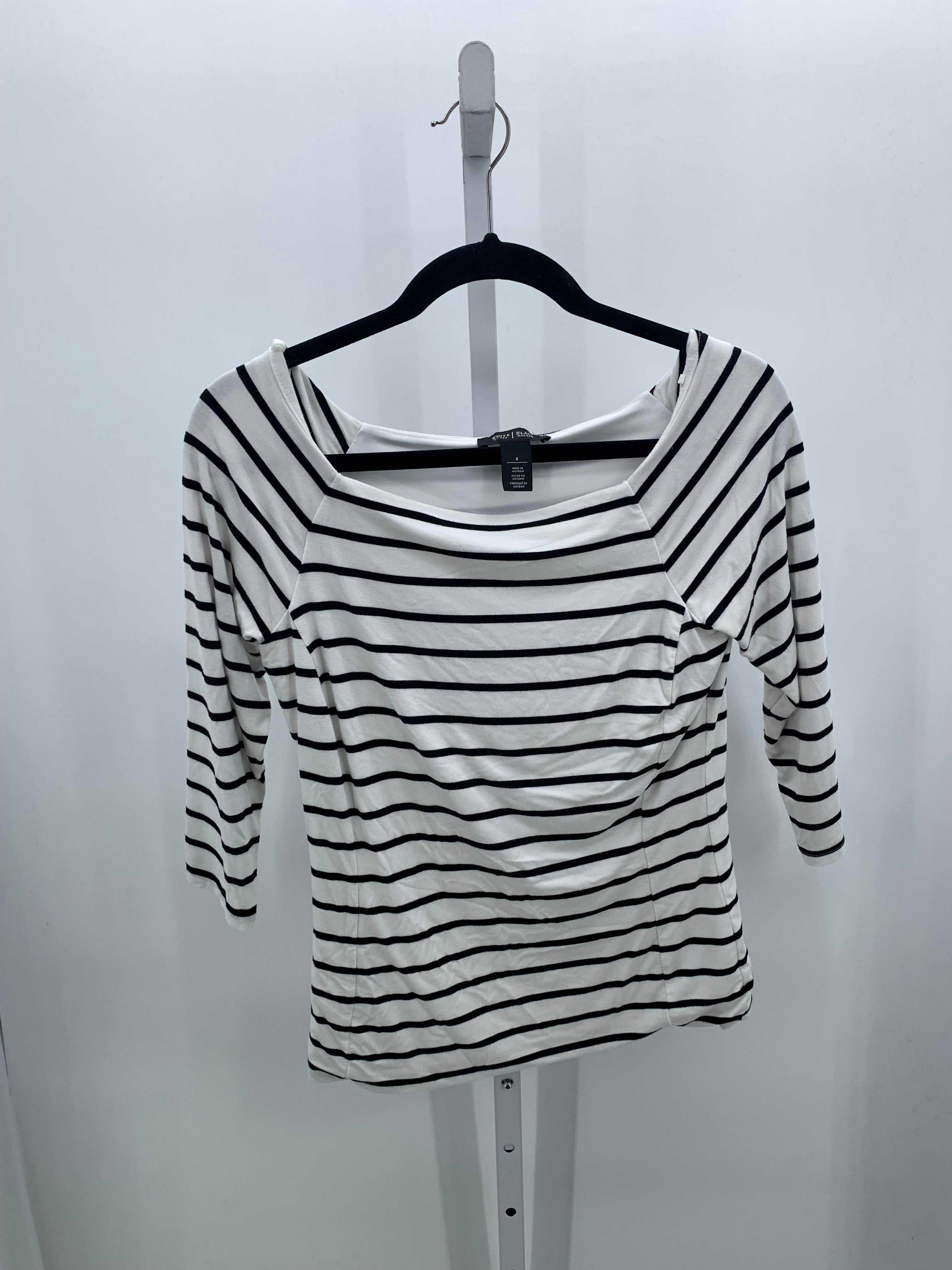 White House Black Size Small Misses 3/4 Sleeve Shirt