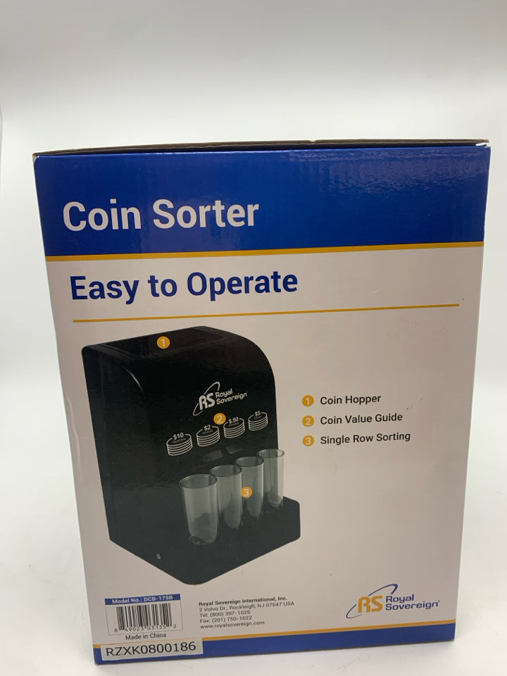 NIB COIN SORTER.
