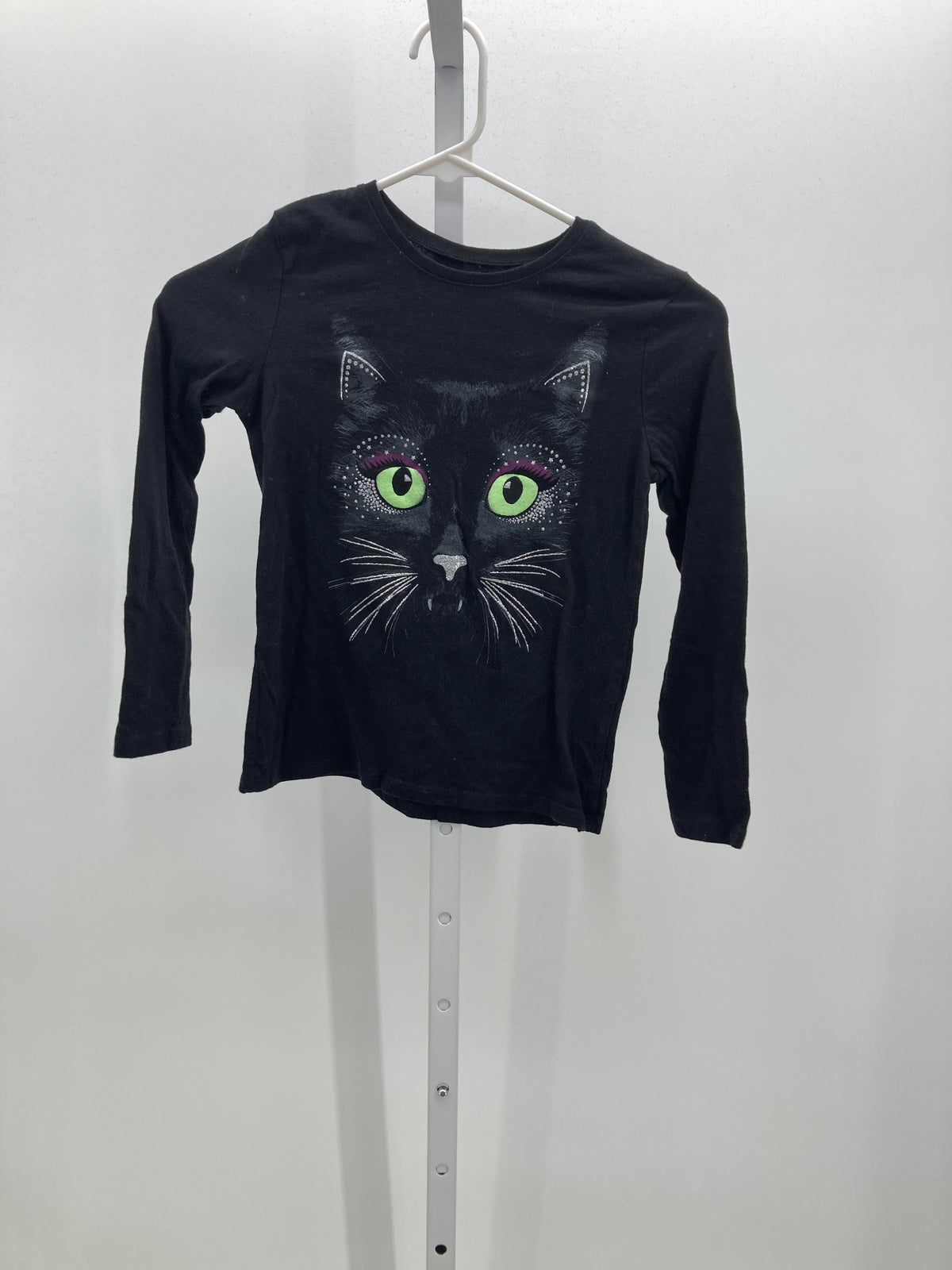 LONG SLV SHIRT BLACK CAT