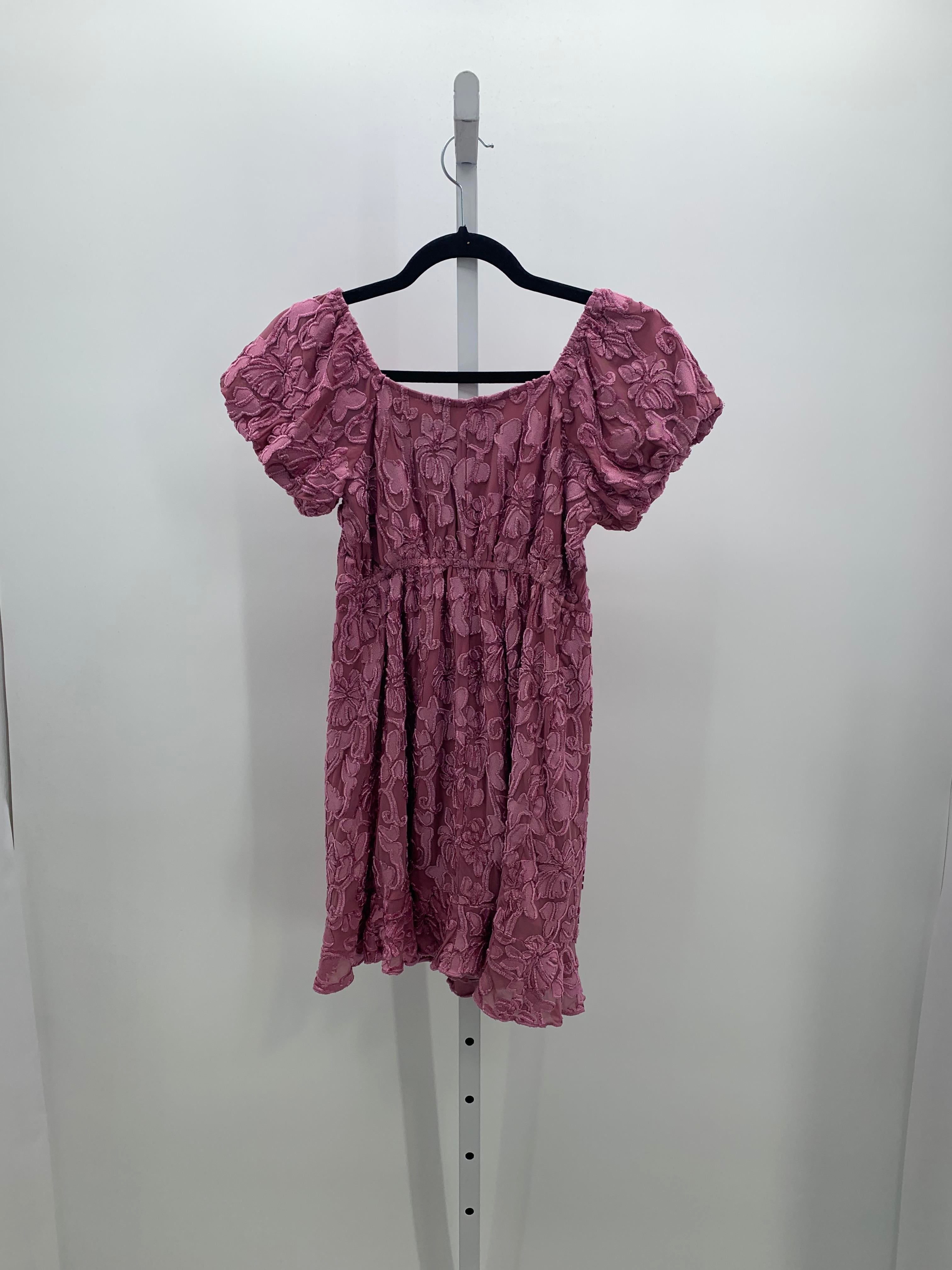 Trixxi Pink Size 14 Girls Short Sleeve Dress