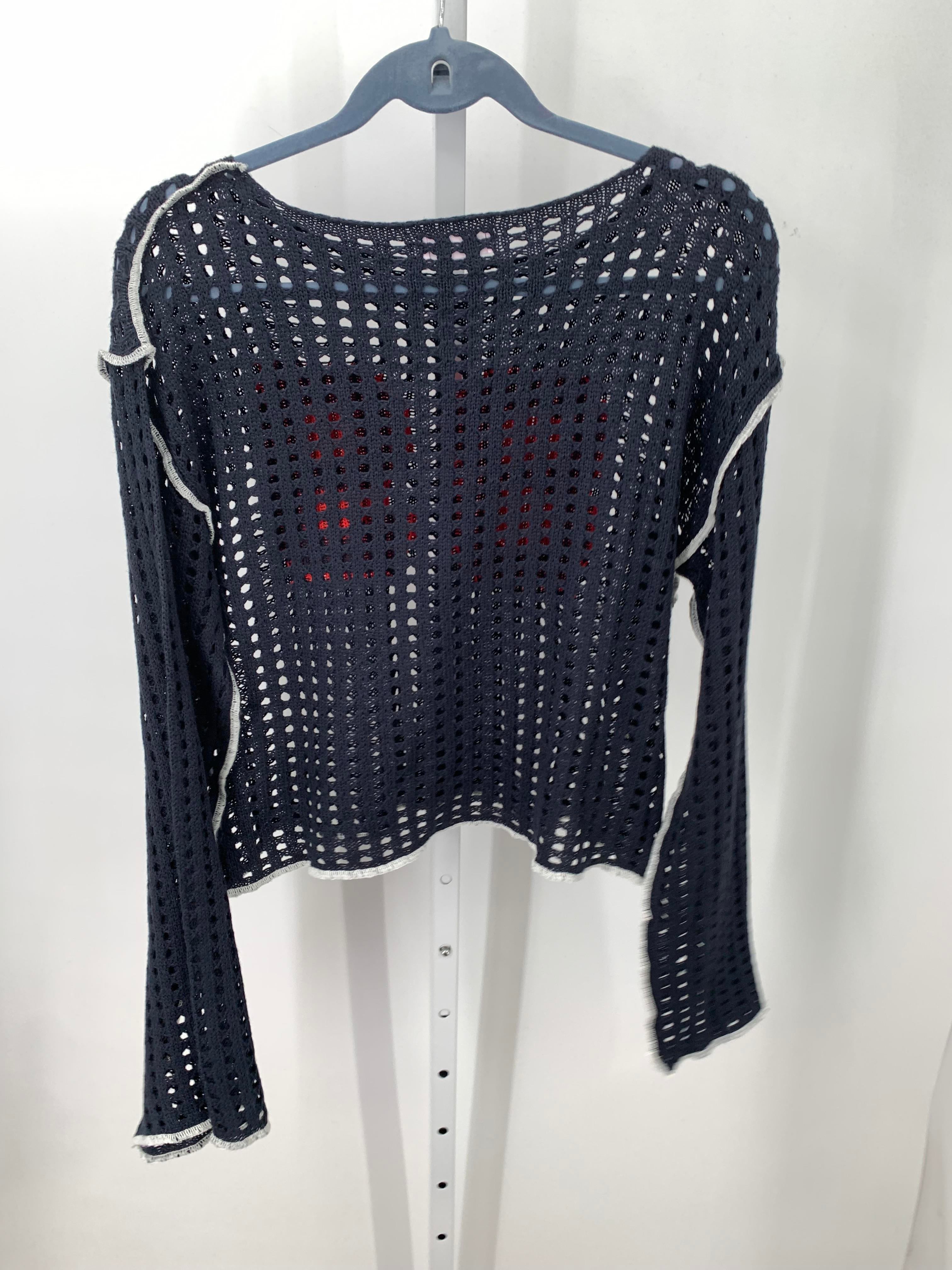 SO Size Large Juniors Long Sleeve Sweater