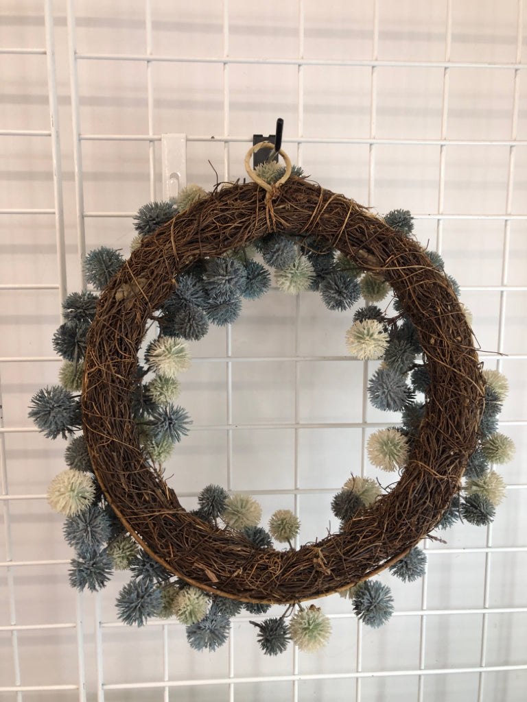 BLUE BLOSSOM HEAD WREATH.