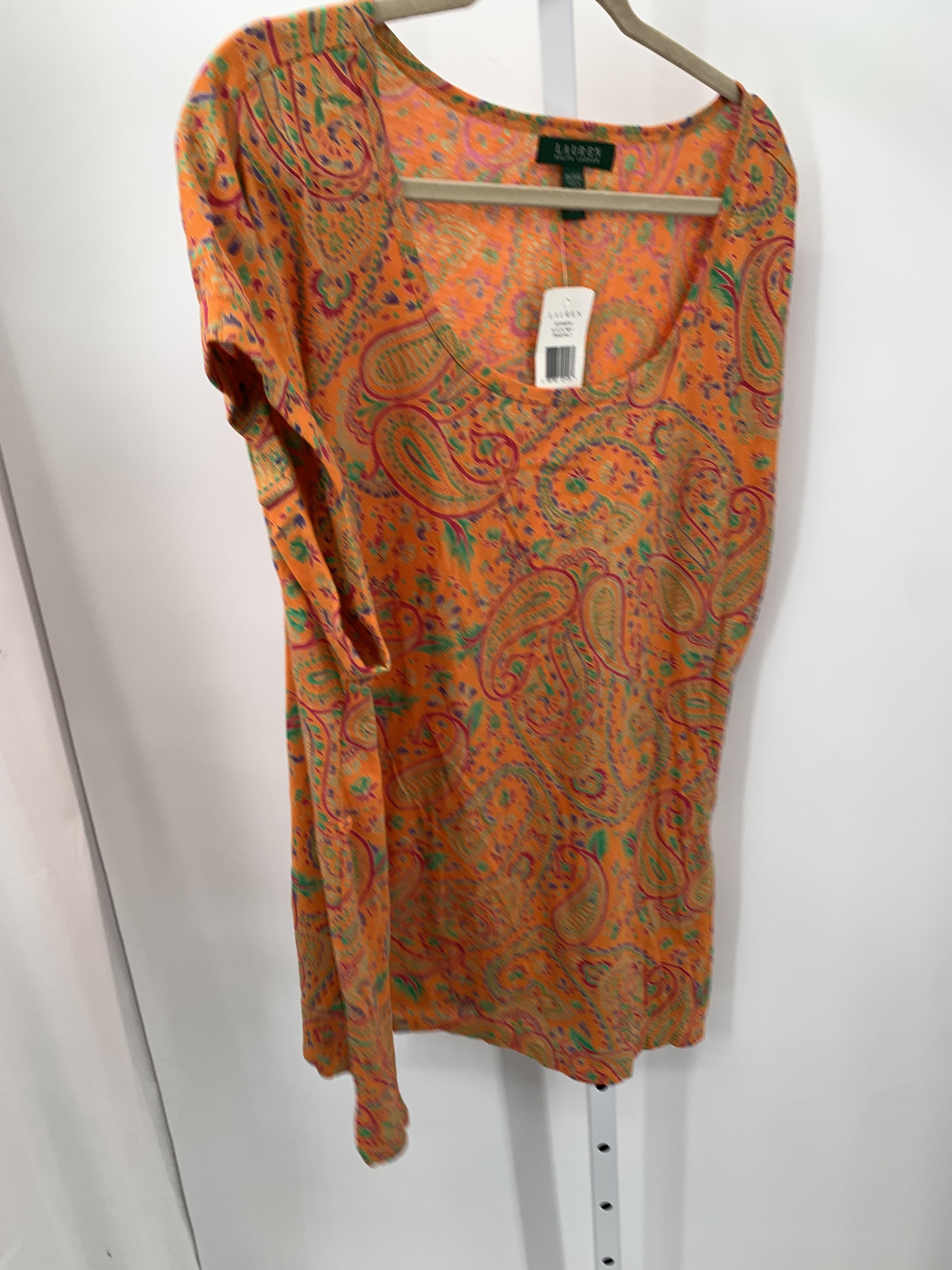 Ralph Lauren Size 3X Womens Short Sleeve Shirt