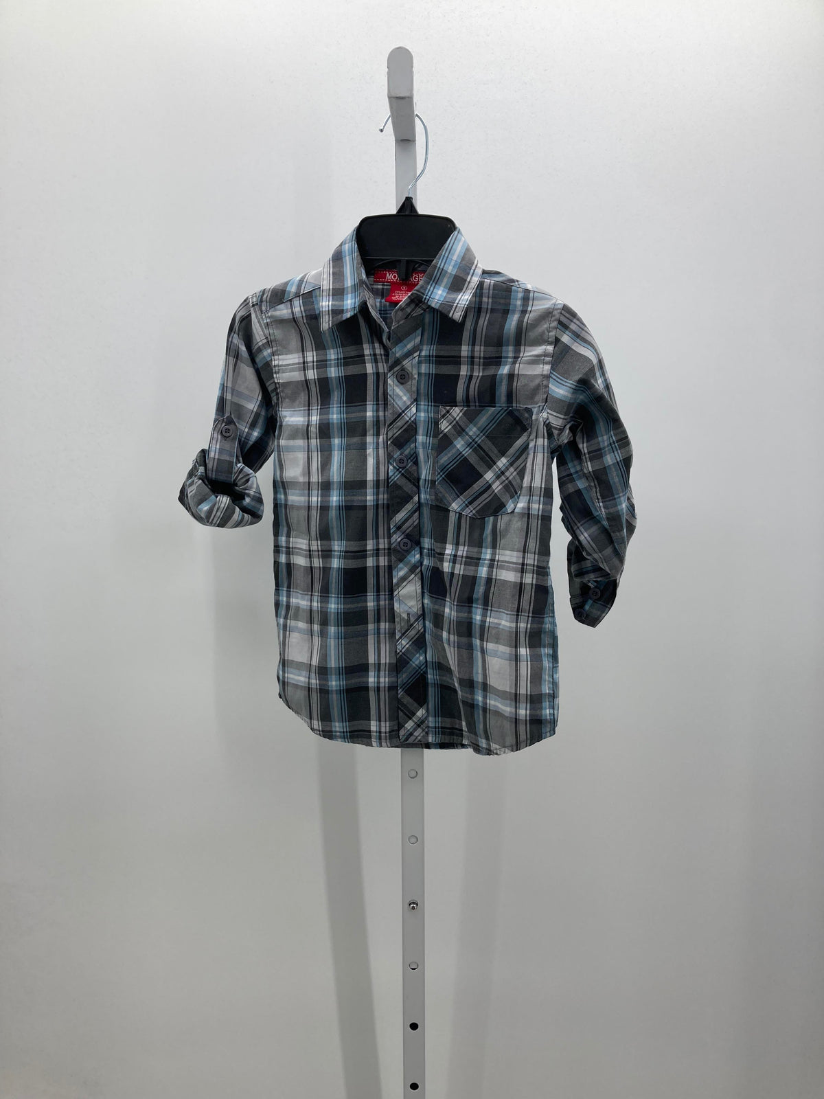 BLUE PLAID