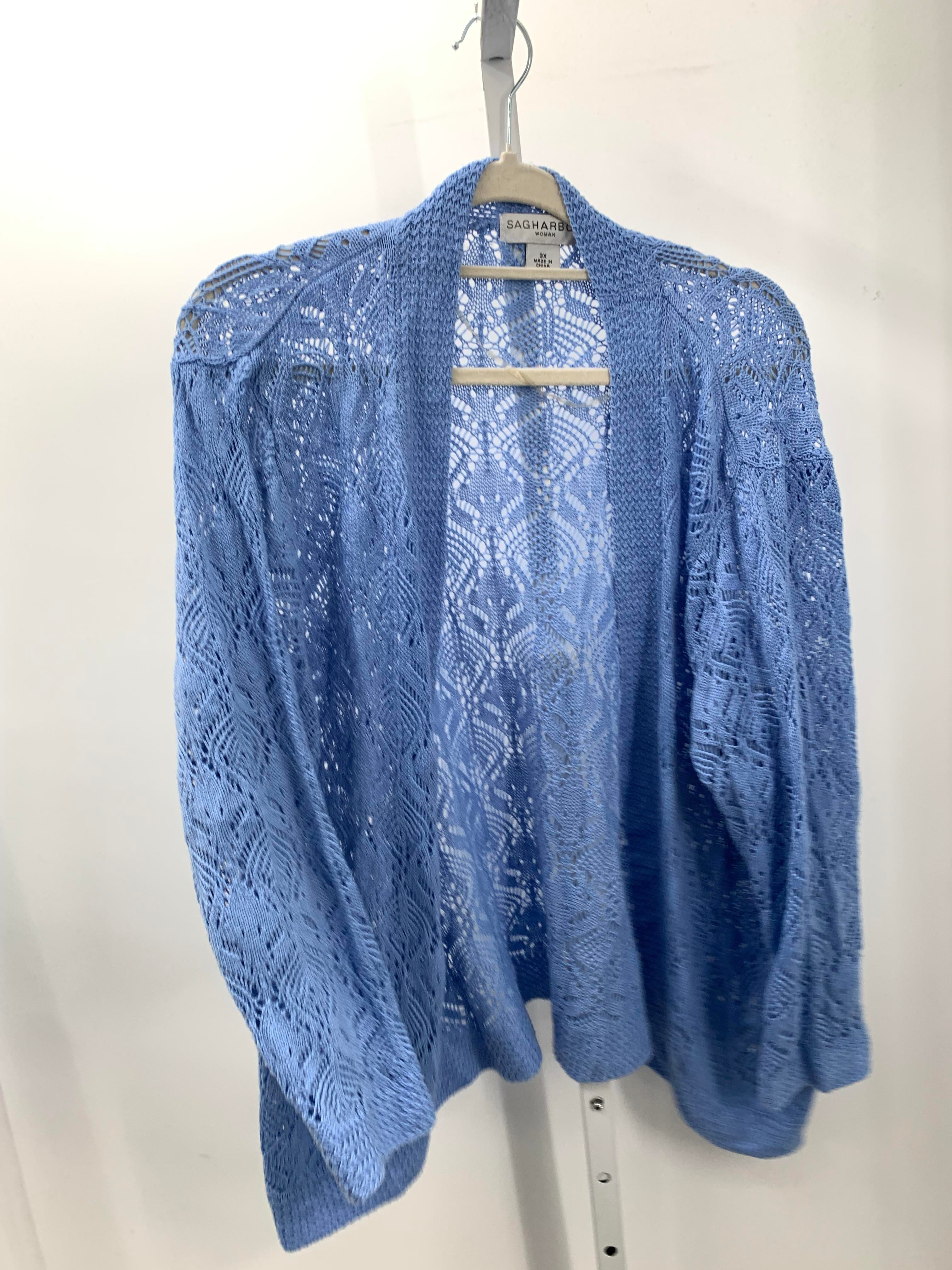 Sag Harbor Size 3X Womens Cardigan