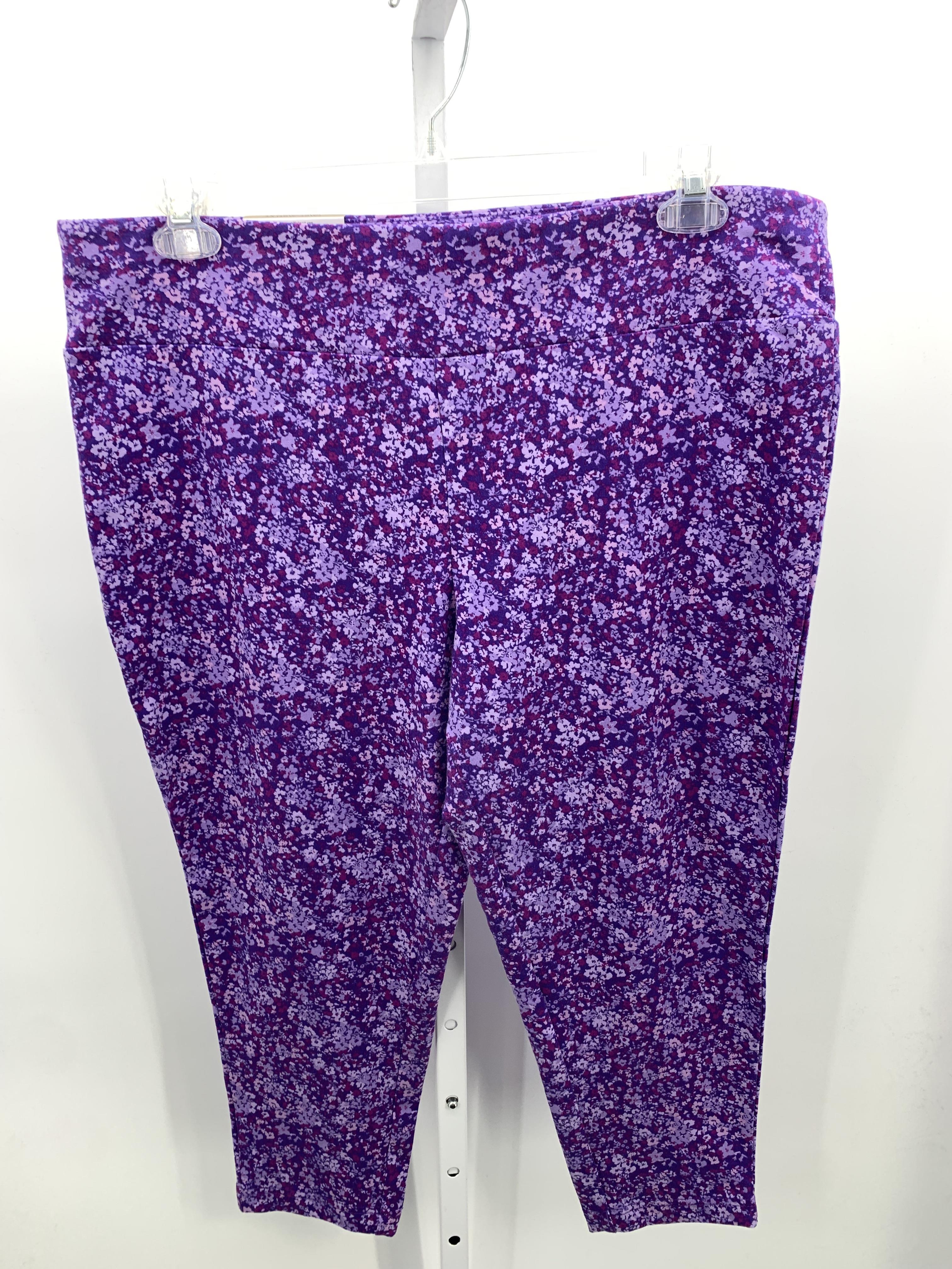 Terra & Sky Size 1X Womens Leggings