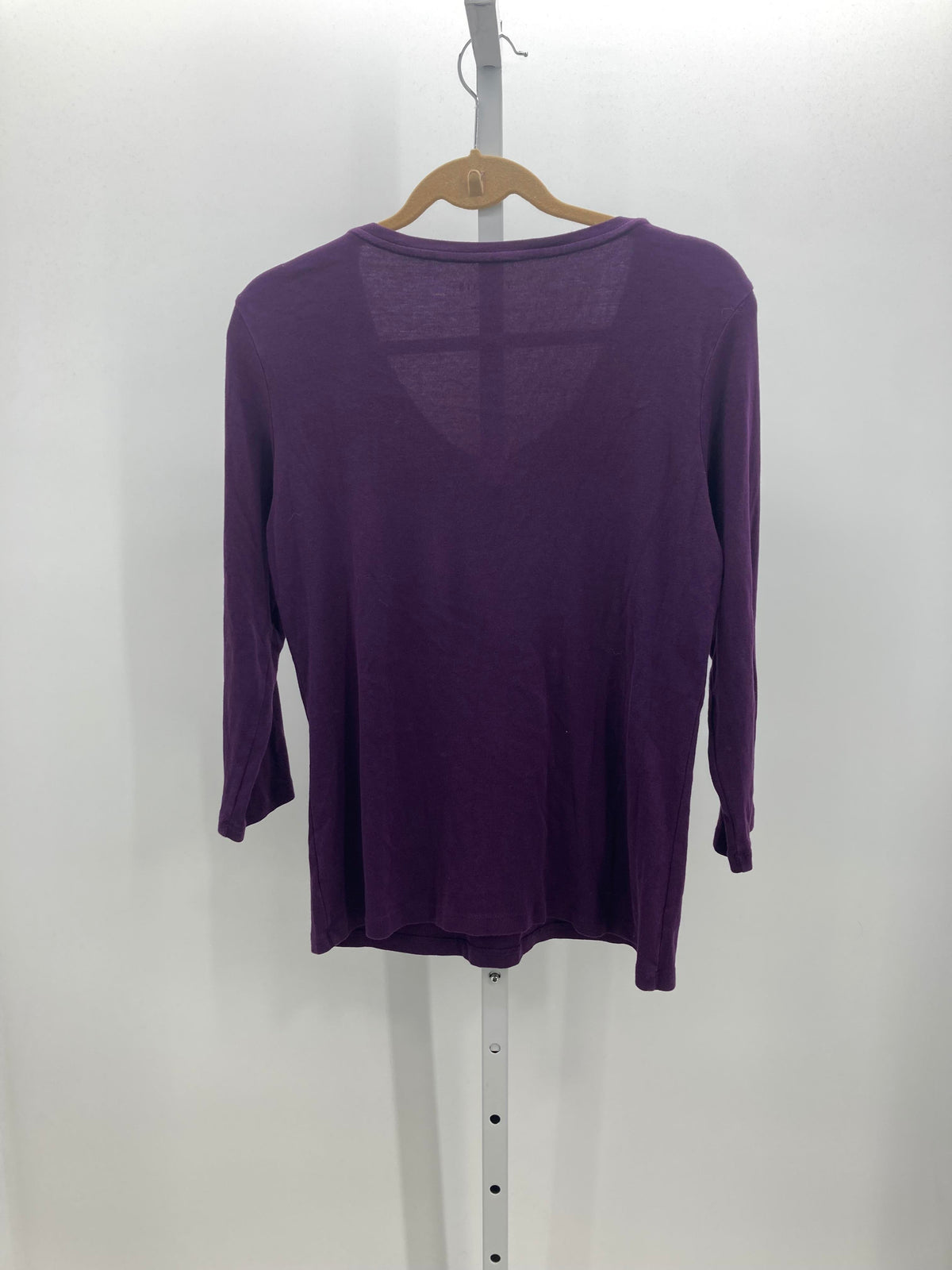 Talbots Size Medium Misses 3/4 Sleeve Shirt