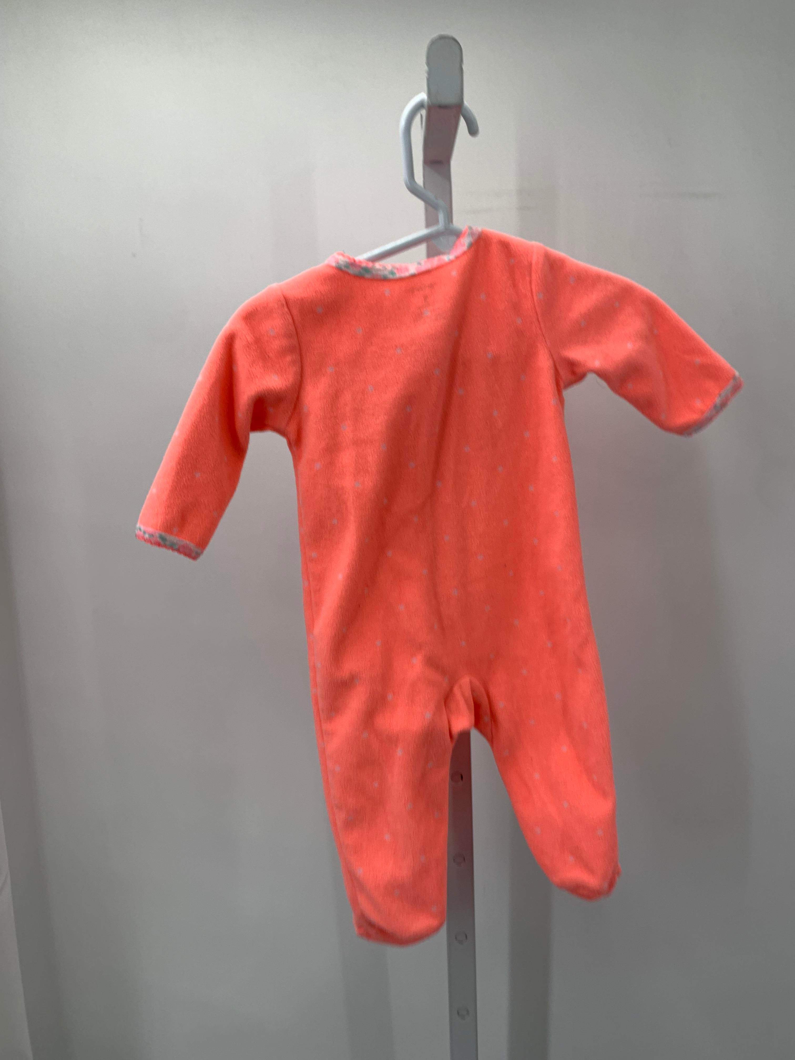 Carters Size 3 Months Girls Long Slv. Romper