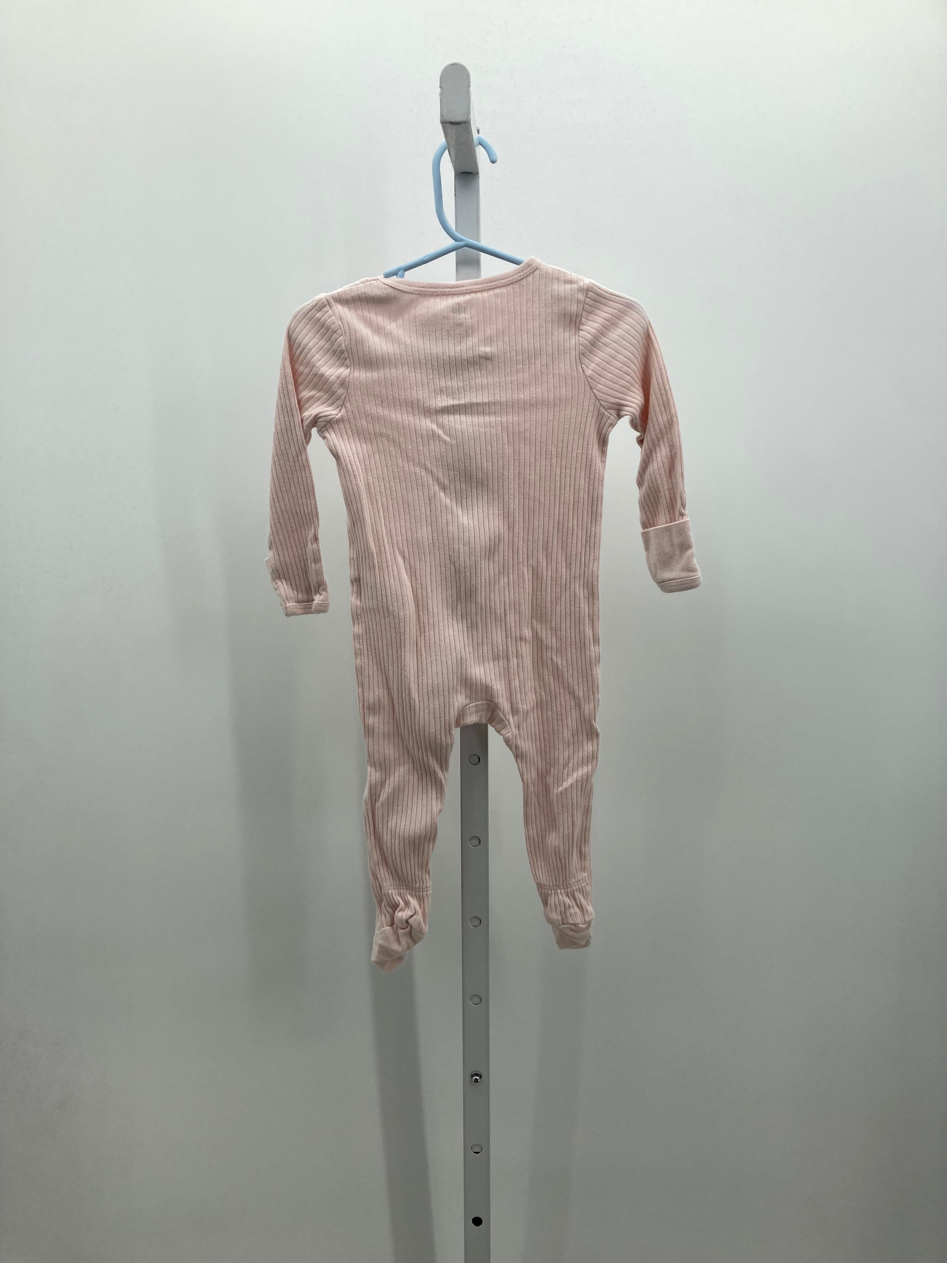 Cloud Island Size 6-9 mon Girls Long Slv. Romper