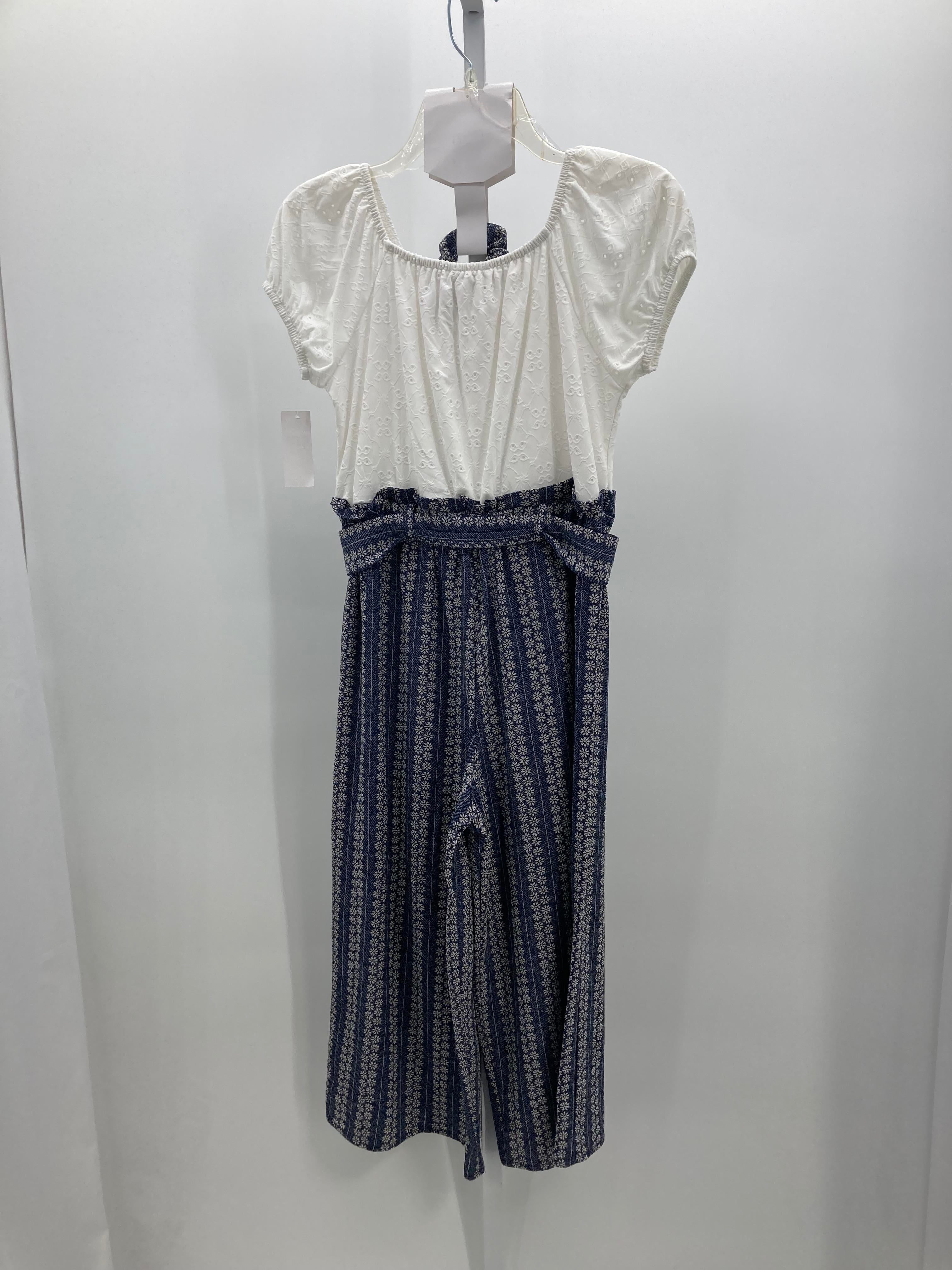 Knit Works Size 14 Girls Short Slv. Romper