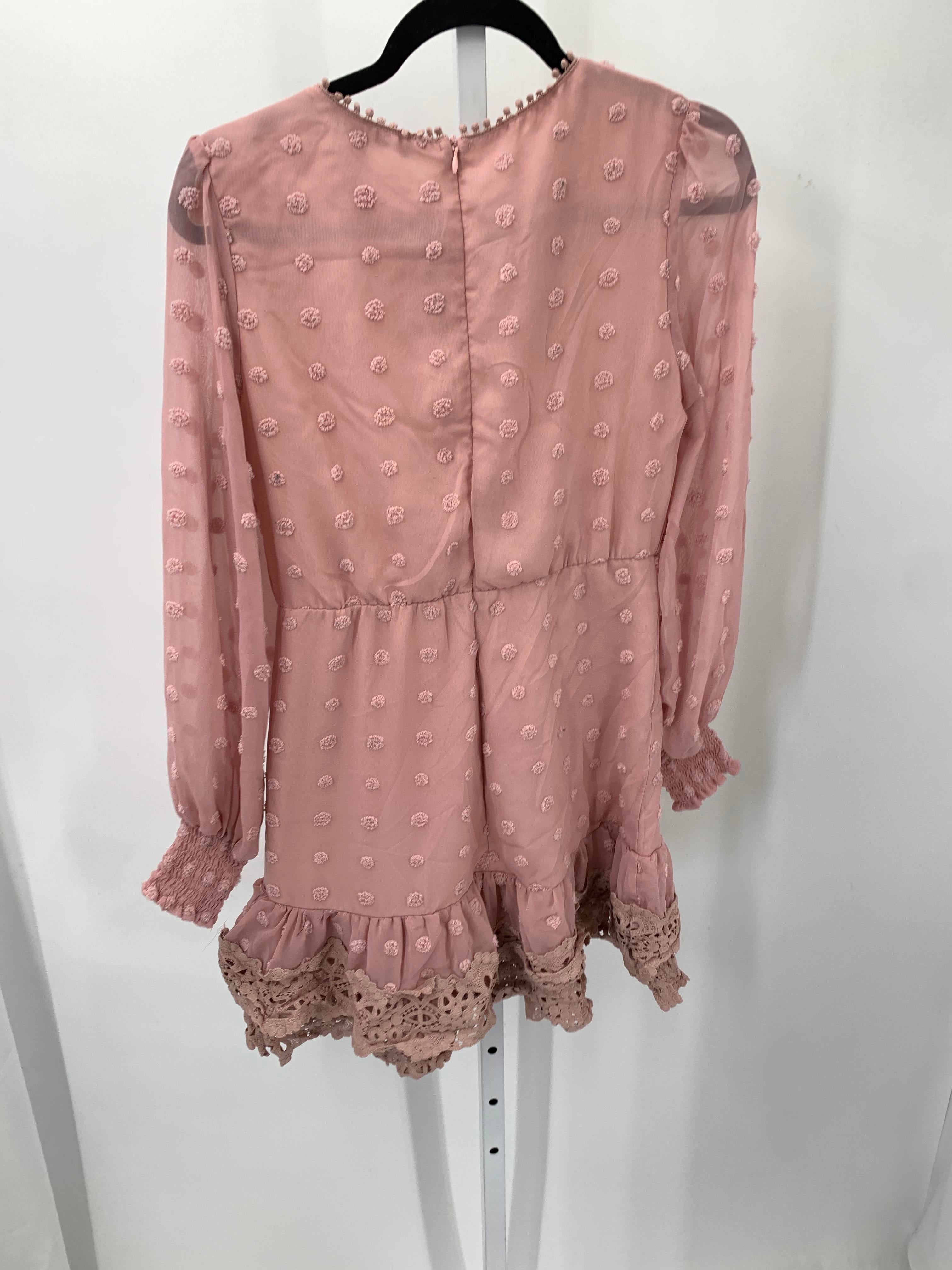 Size Small Juniors Long Sleeve Dress