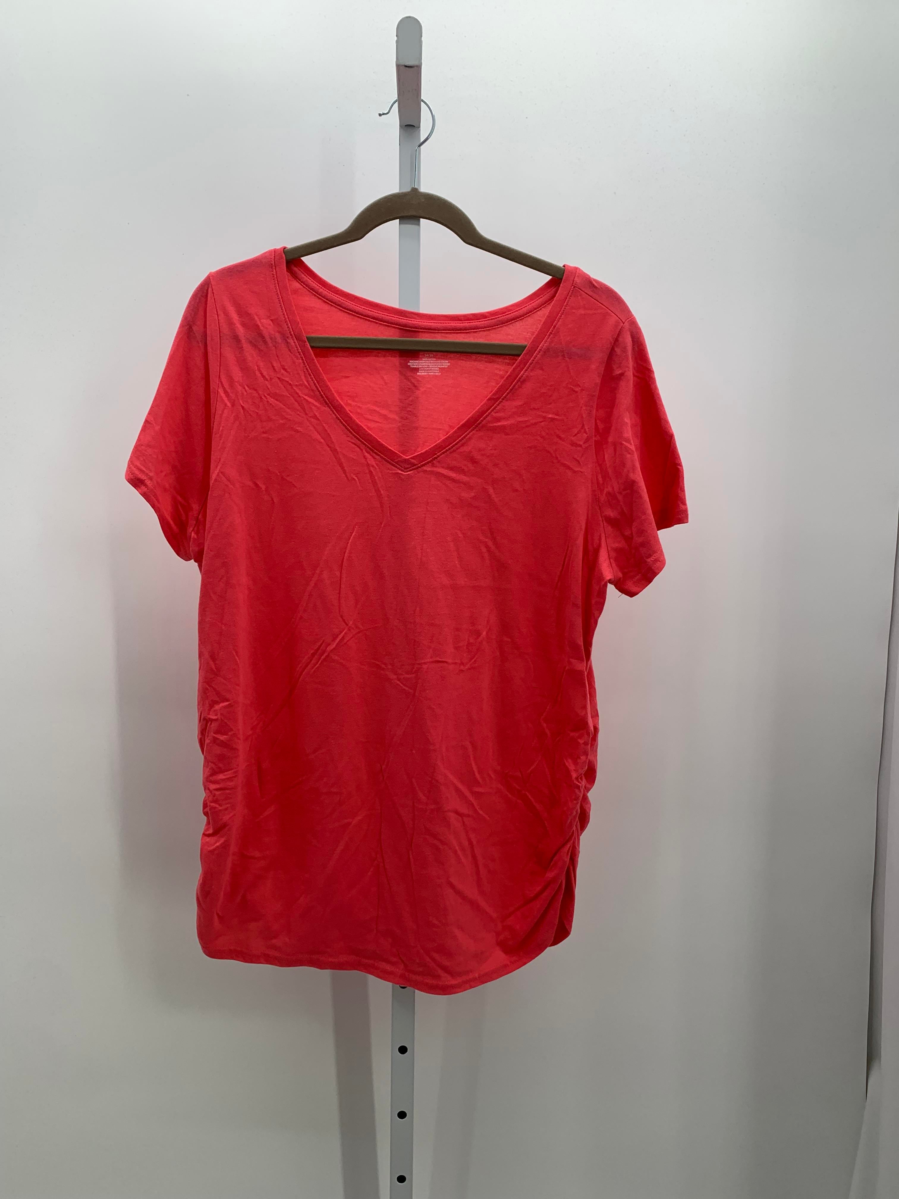 Lane Bryant Size 14/16 W Womens Short Sleeve Shirt