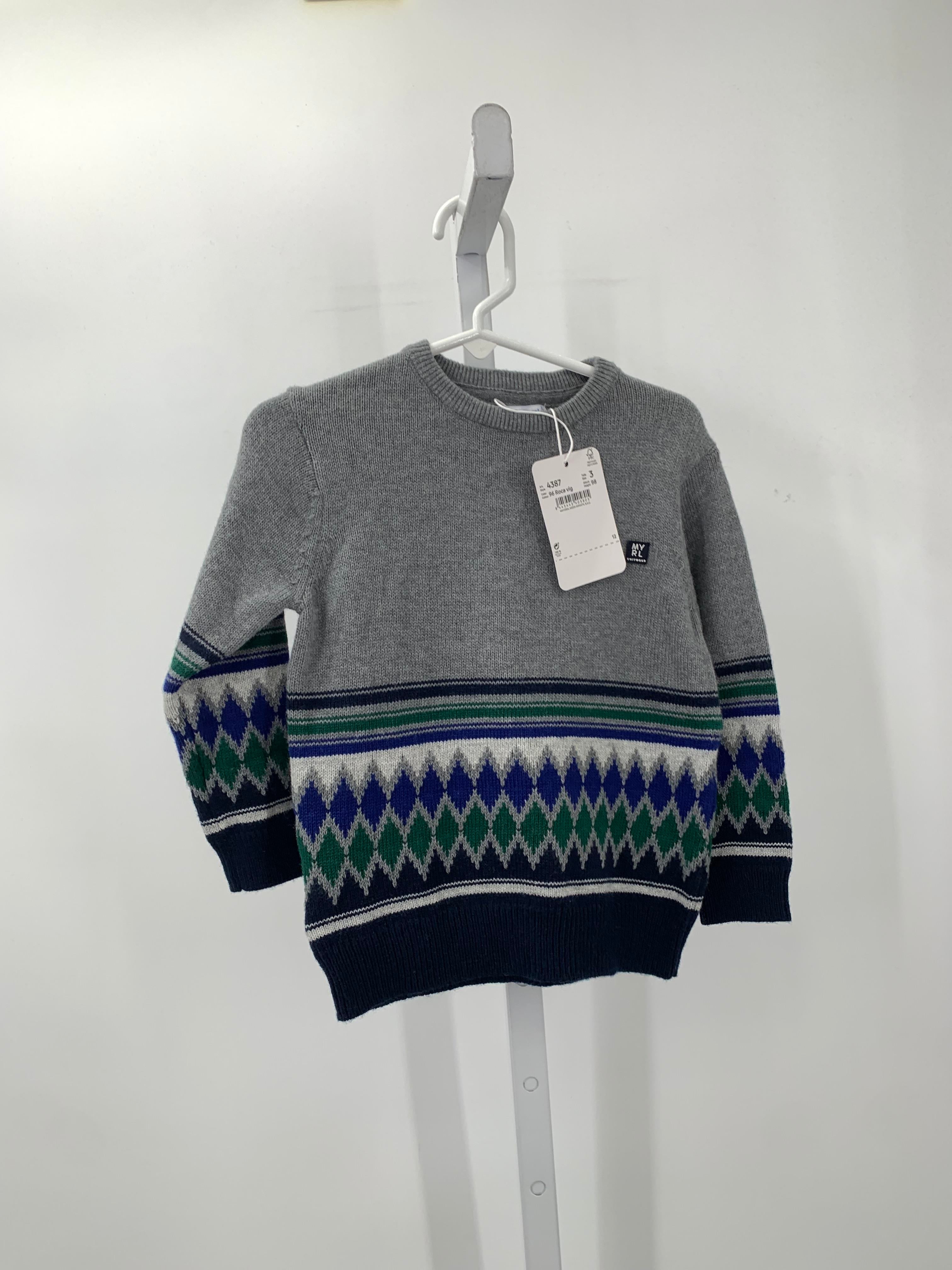 NEW BLACK BLUE GREEN PATTERN