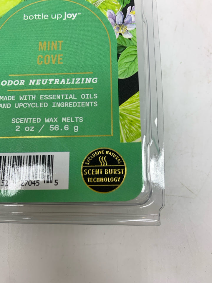 MINT COVE WAX MELTS.