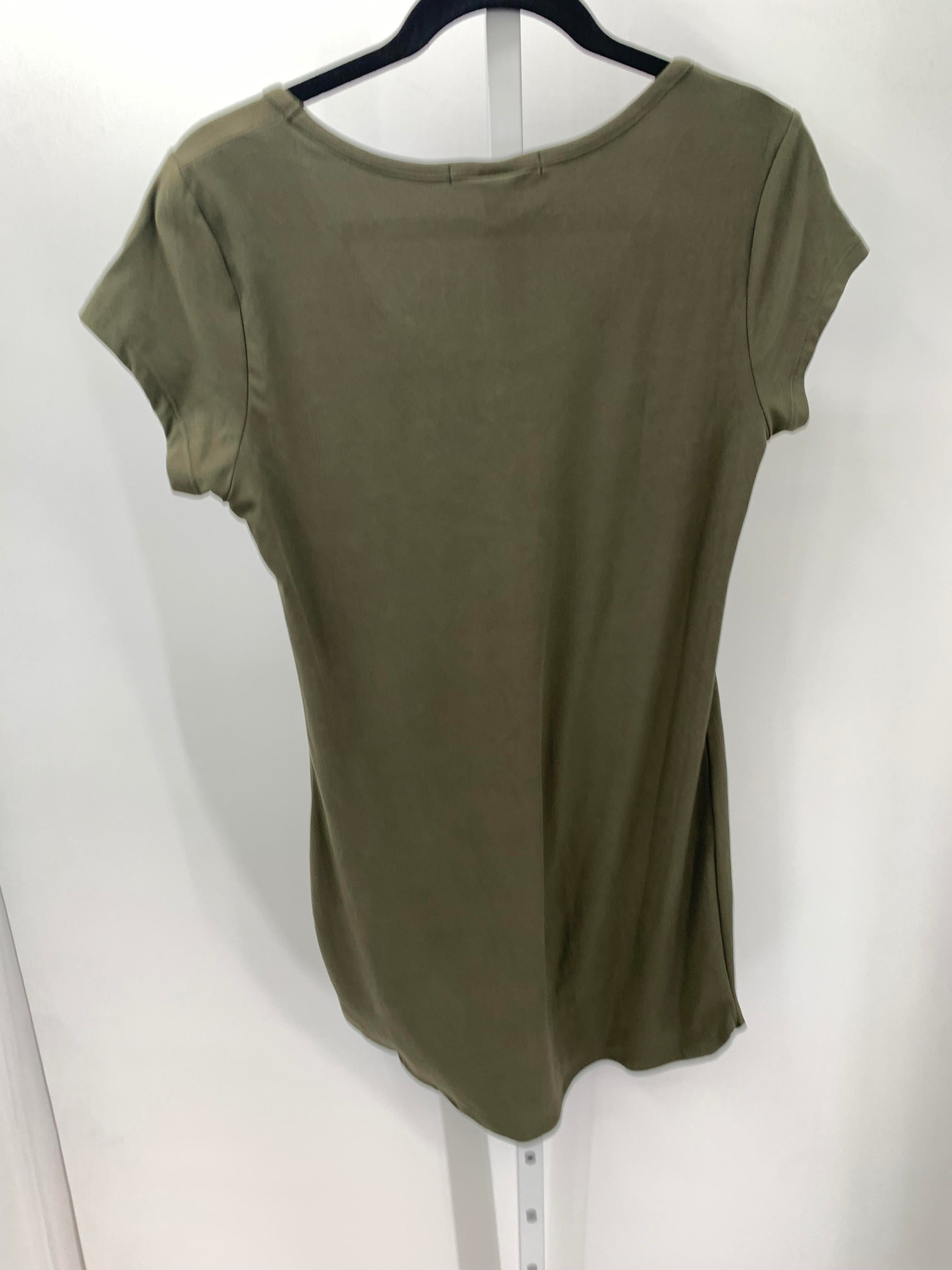 Poof Size Large Juniors Short Sleeve Dress