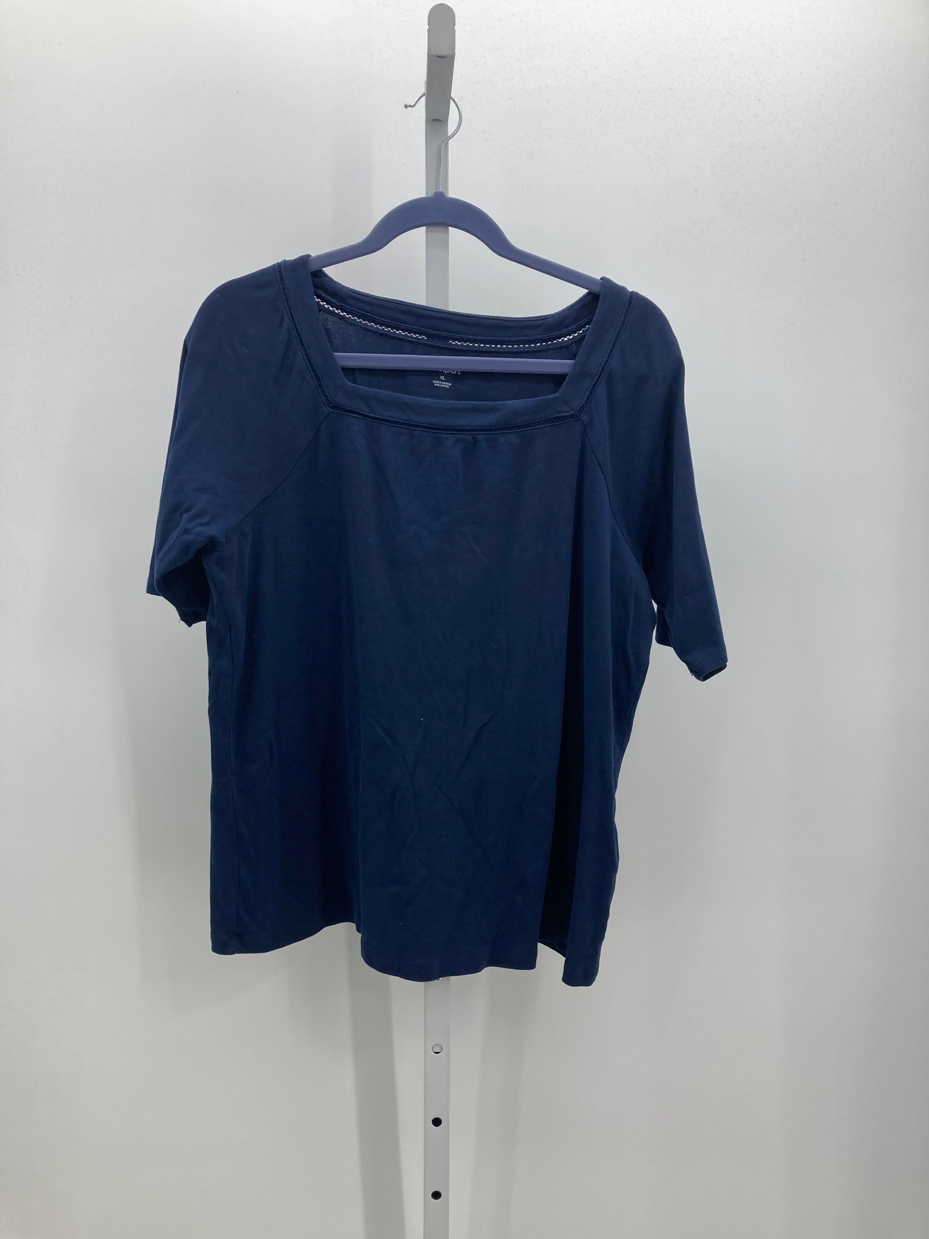 Westport Size Extra Large Misses Short Sleeve Shirt