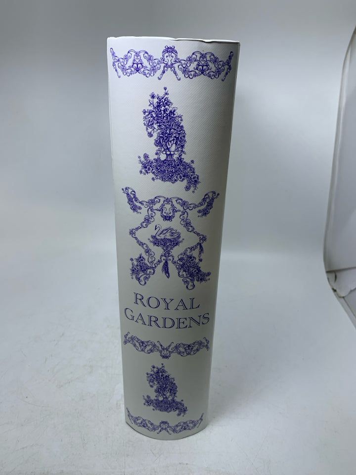 ROYAL GARDENS FAUX LARGE BOOK.