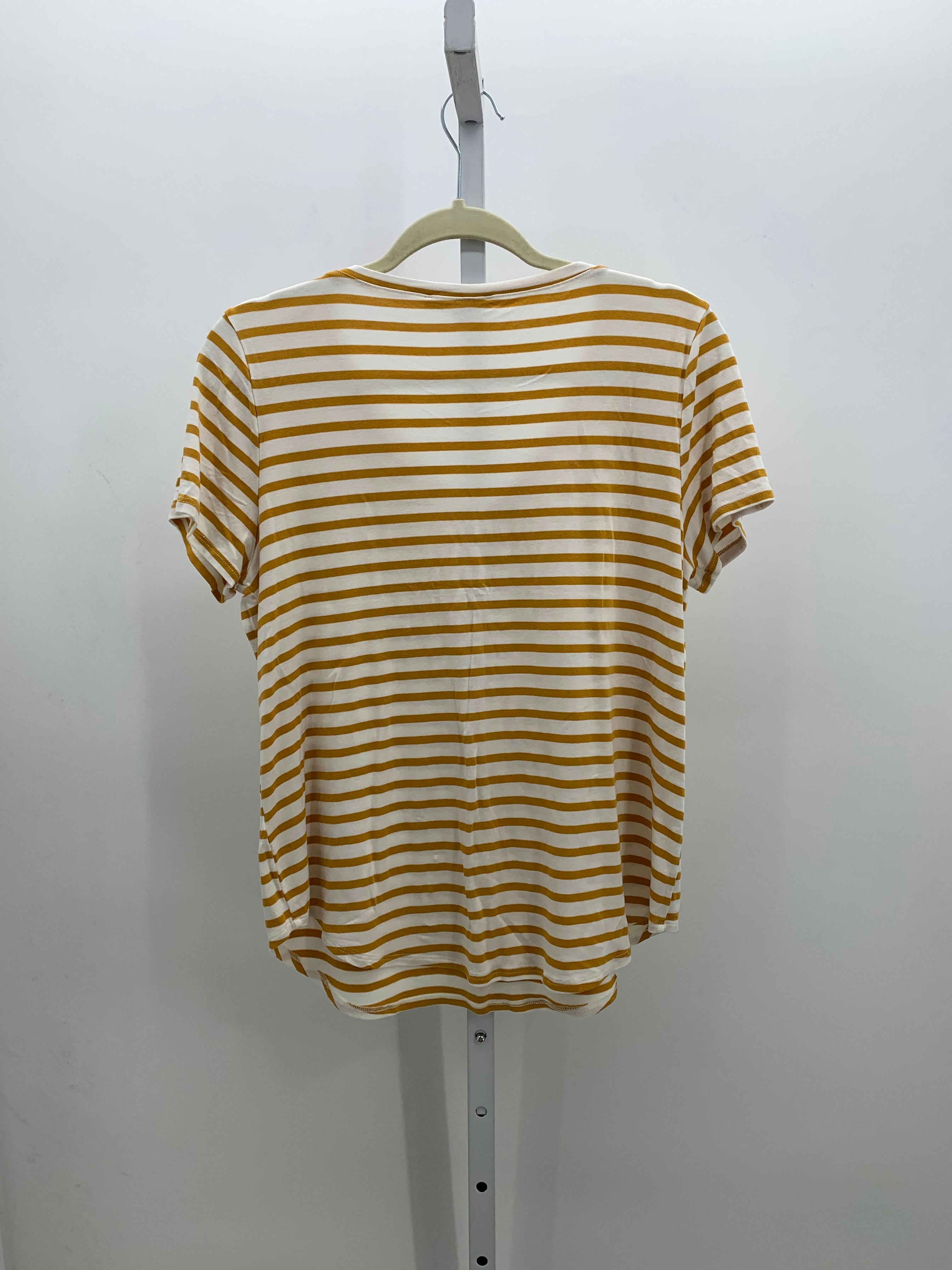 Green Envelope Size Extra Large Misses Short Sleeve Shirt