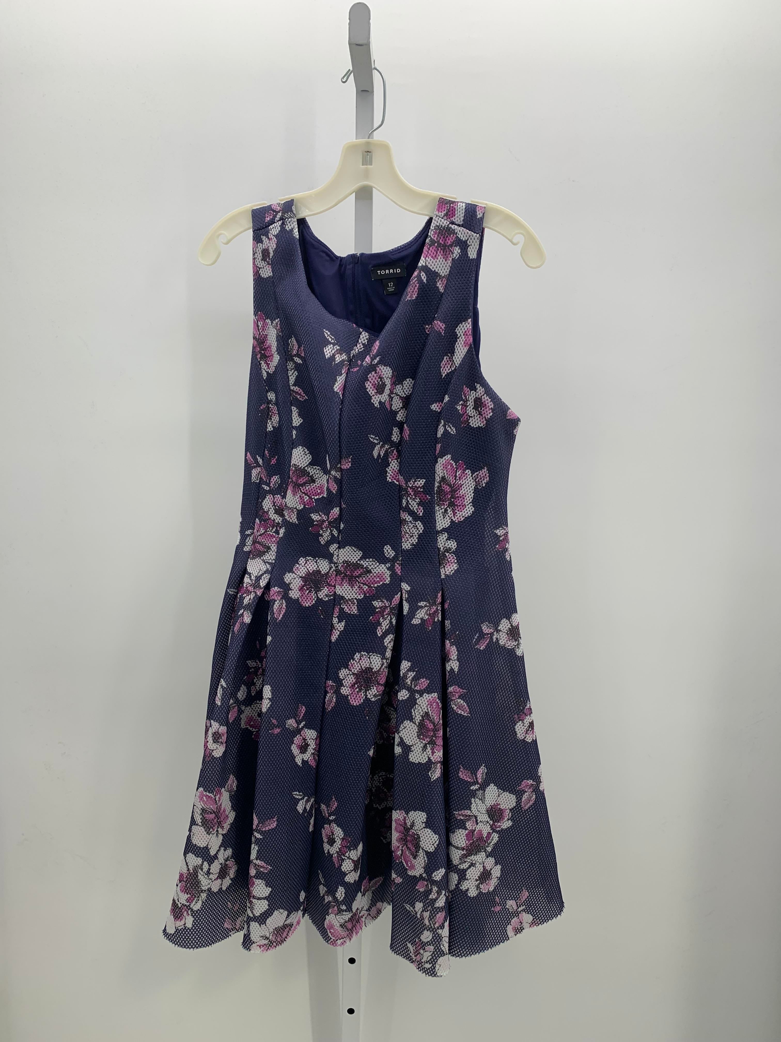 Torrid Size 12 W Womens Sleeveless Dress