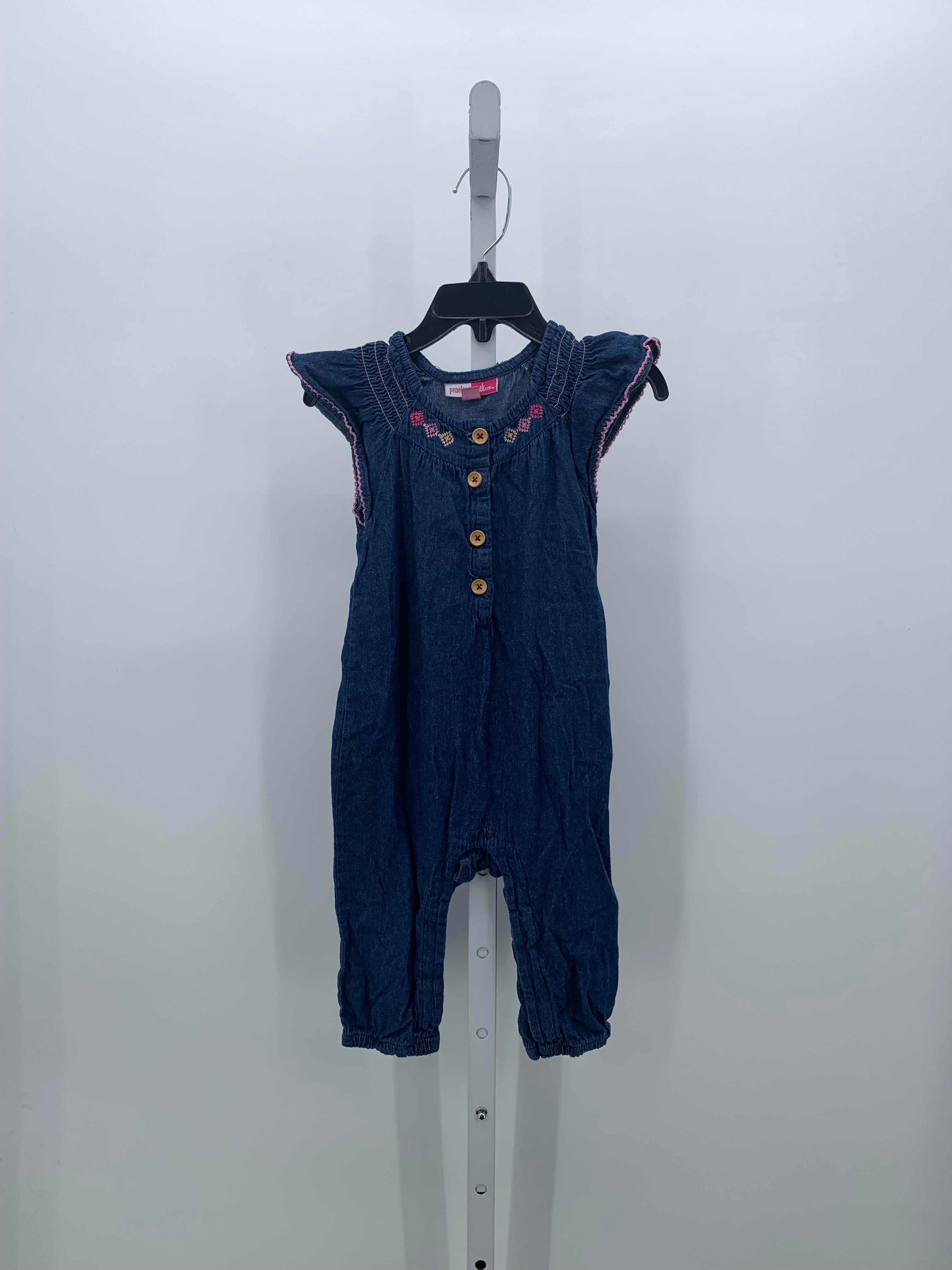 Penelope Mack Size 18 Months Girls Short Slv. Romper