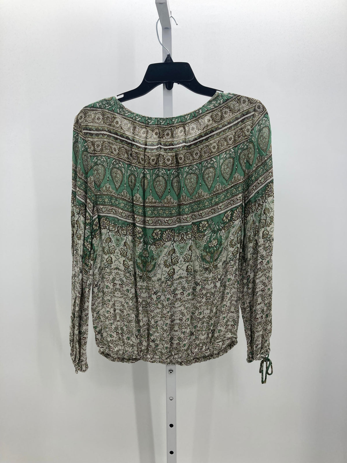 Lucky Brand Size Small Misses Long Sleeve Shirt