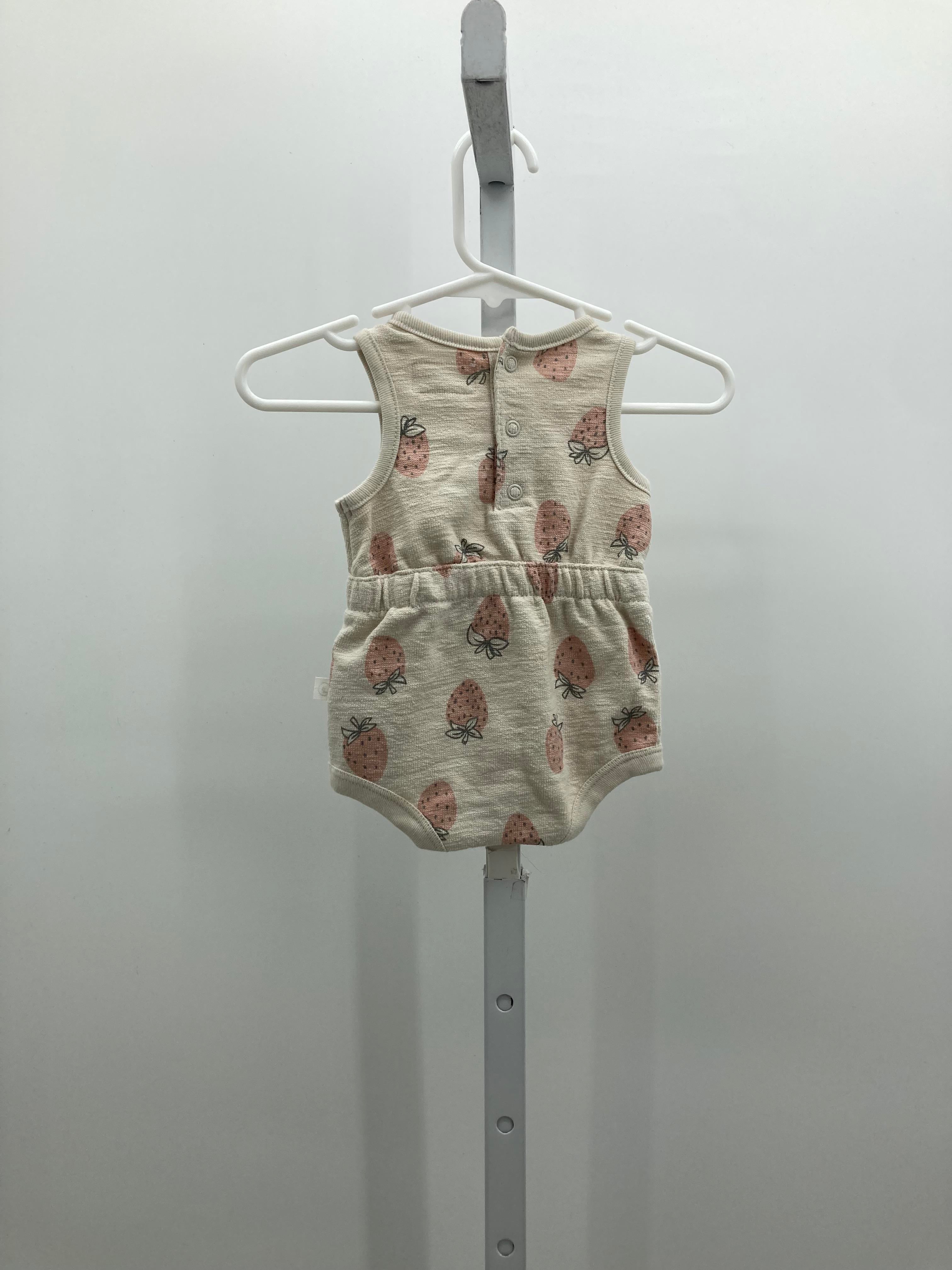 Carters Size Newborn Girls Sleeveless Romper