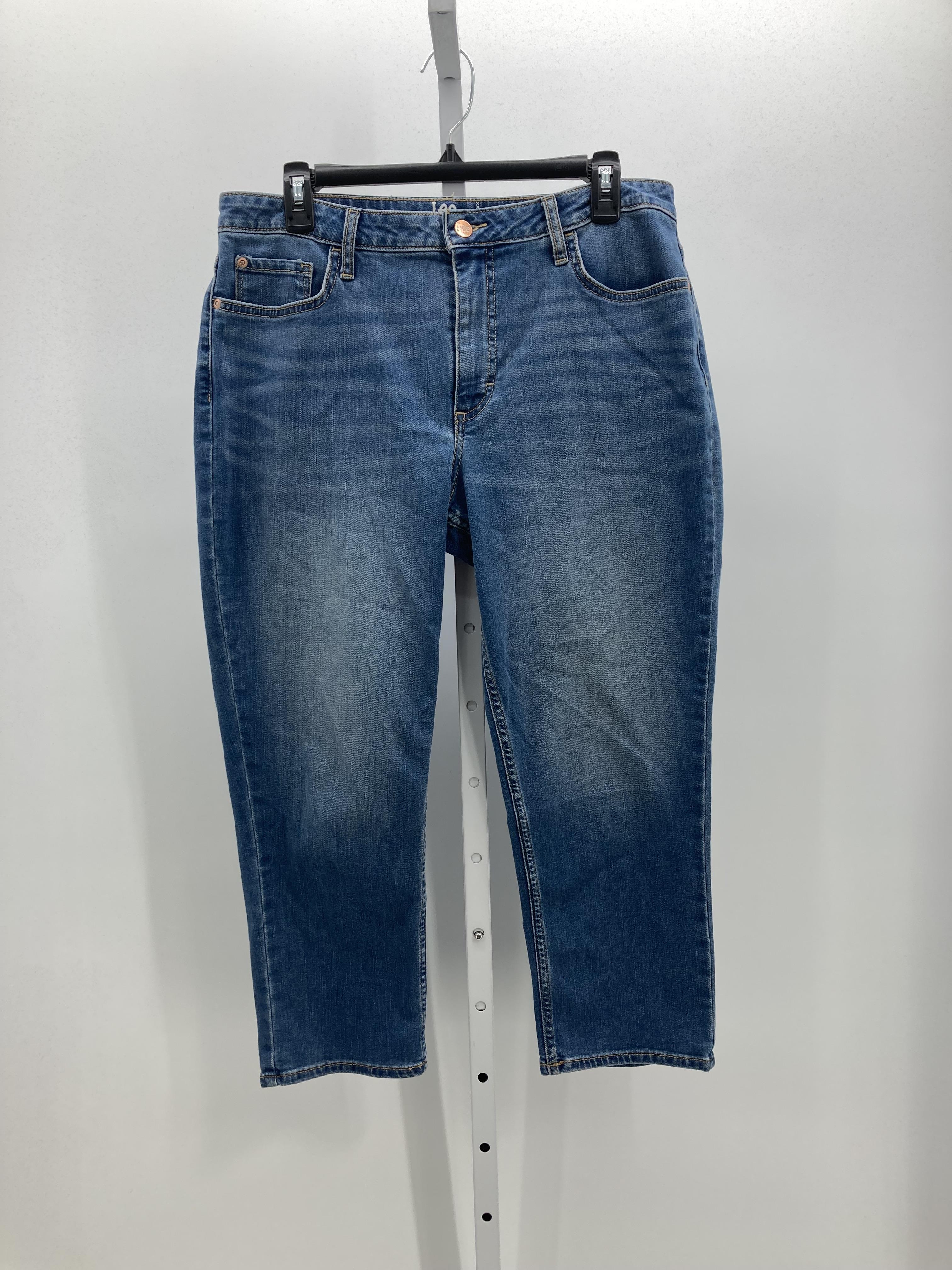 Lee Size 14 Misses Capri Pants