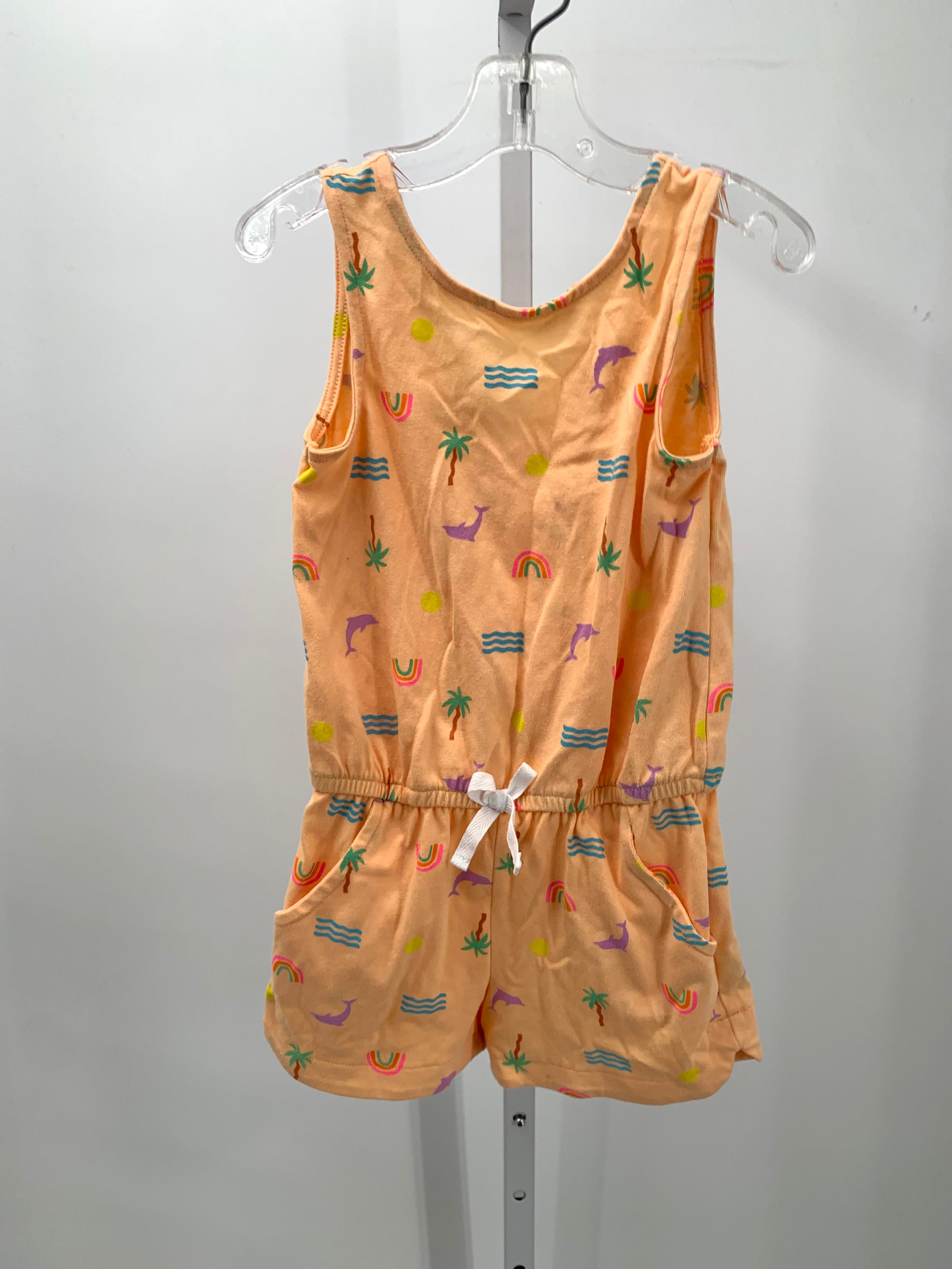 Cat & Jack Size 5T Girls Sleeveless Romper