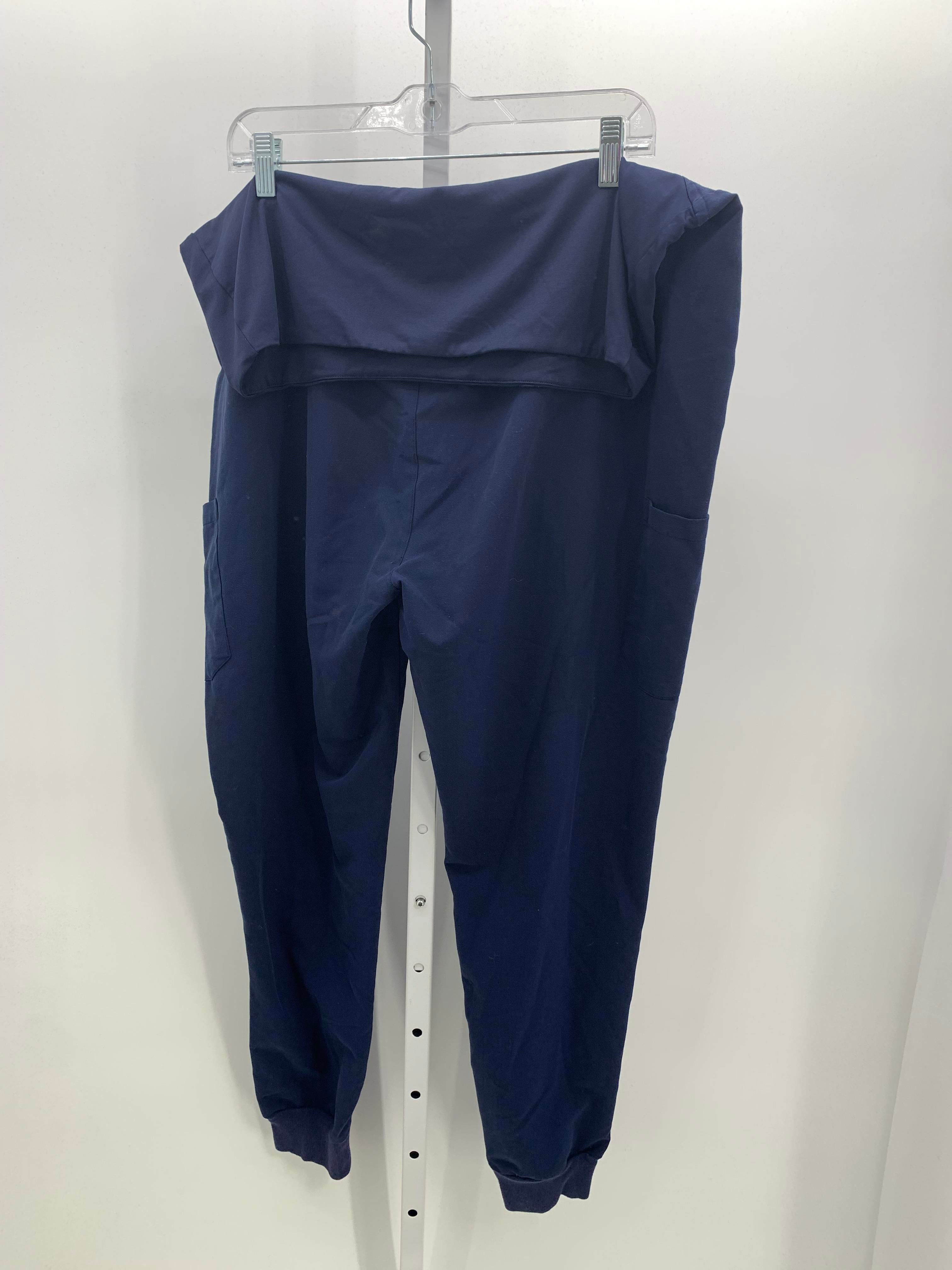 Navy Size Extra Large Maternity Pants