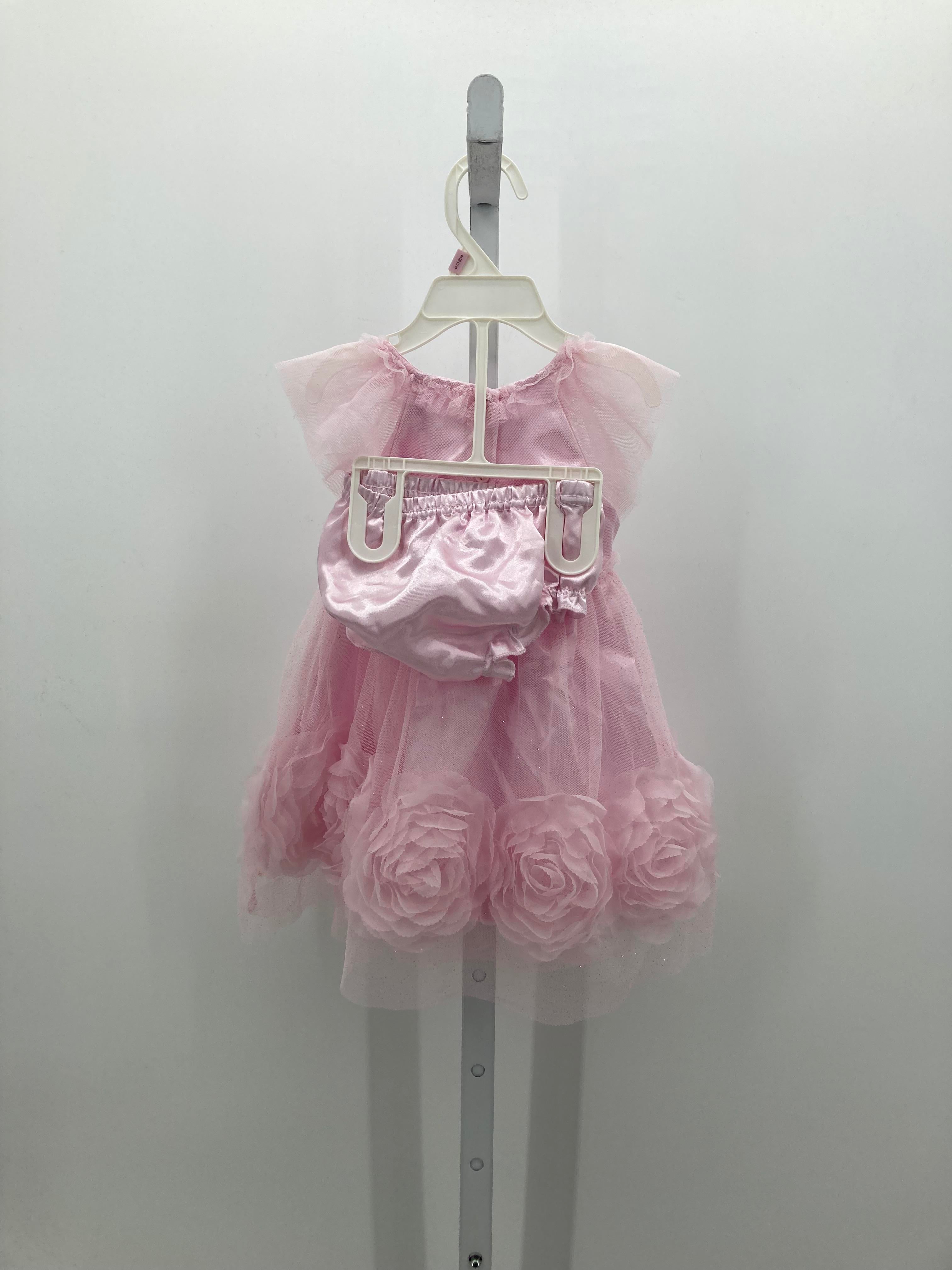 Nannette Size 3-6 Months Girls Short Sleeve Dress