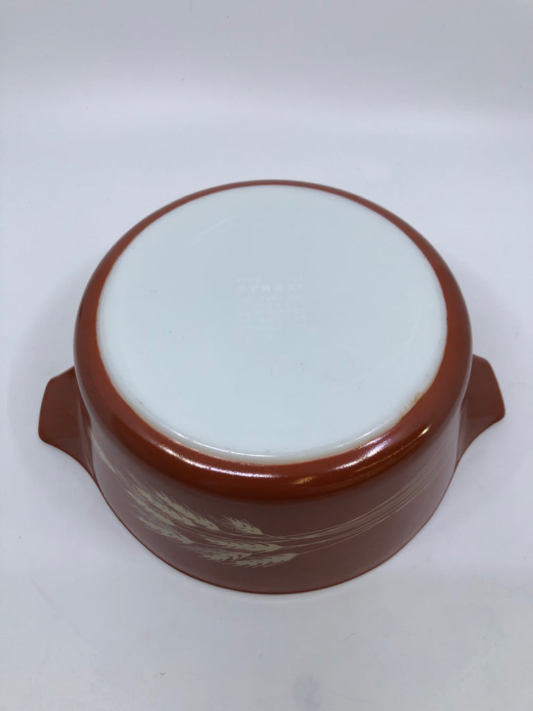 VTG AUTUMN HARVEST CASSEROLE DISH.