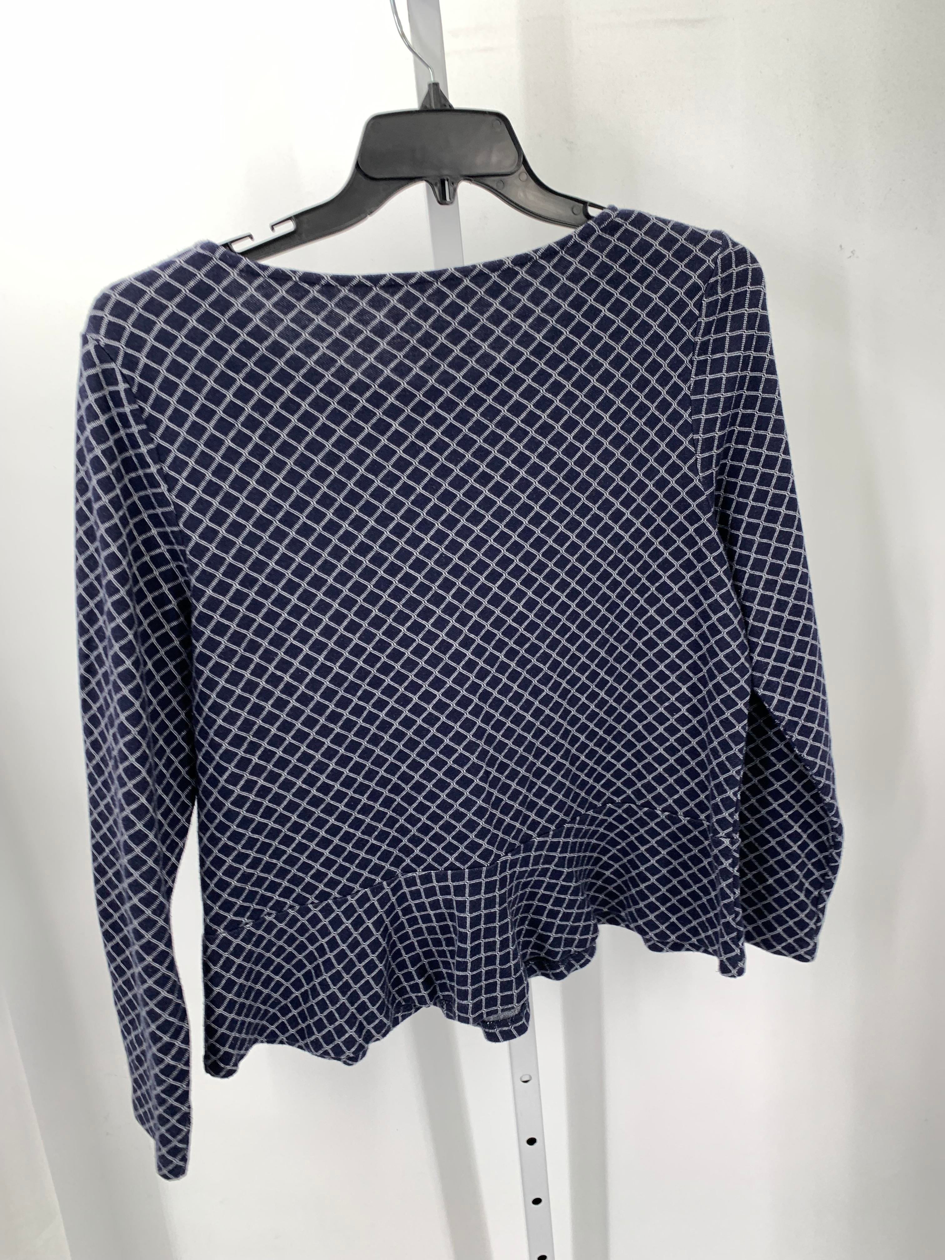 Talbots Size Large Misses Long Sleeve Shirt