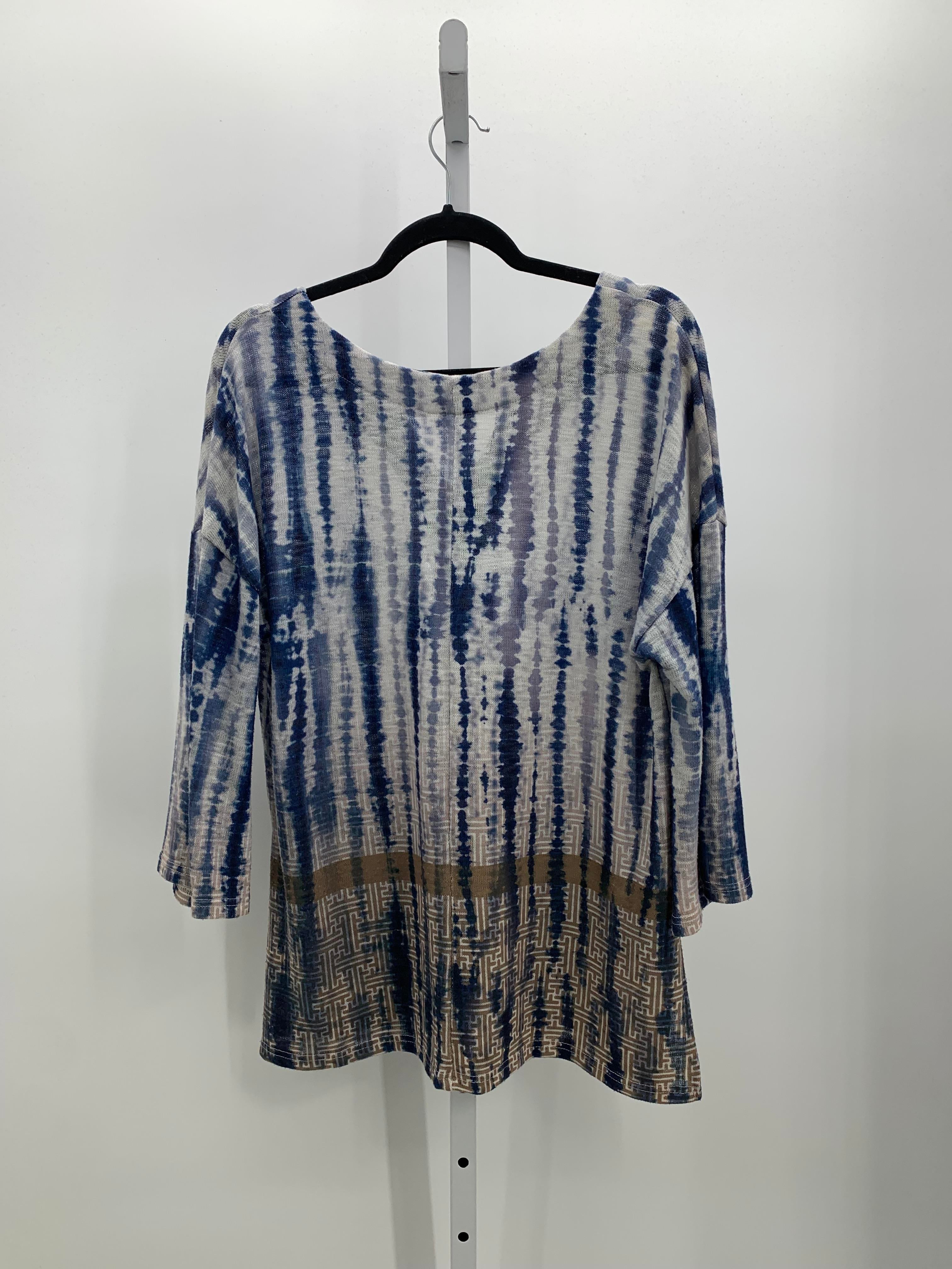 Suzanne Betro Size Medium Misses 3/4 Sleeve Sweater