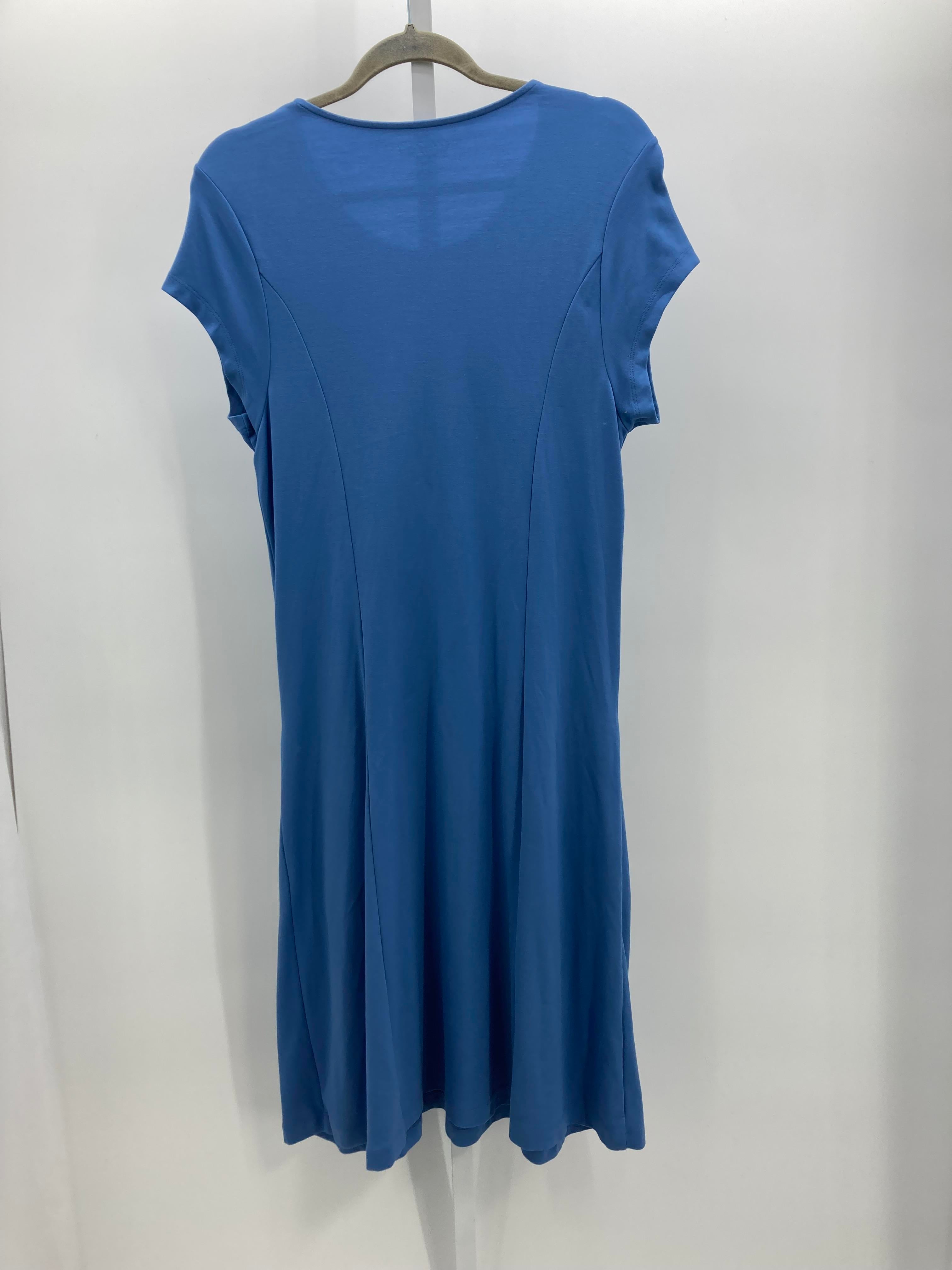 Coldwater Creek Size Large Misses Short Sleeve Dress