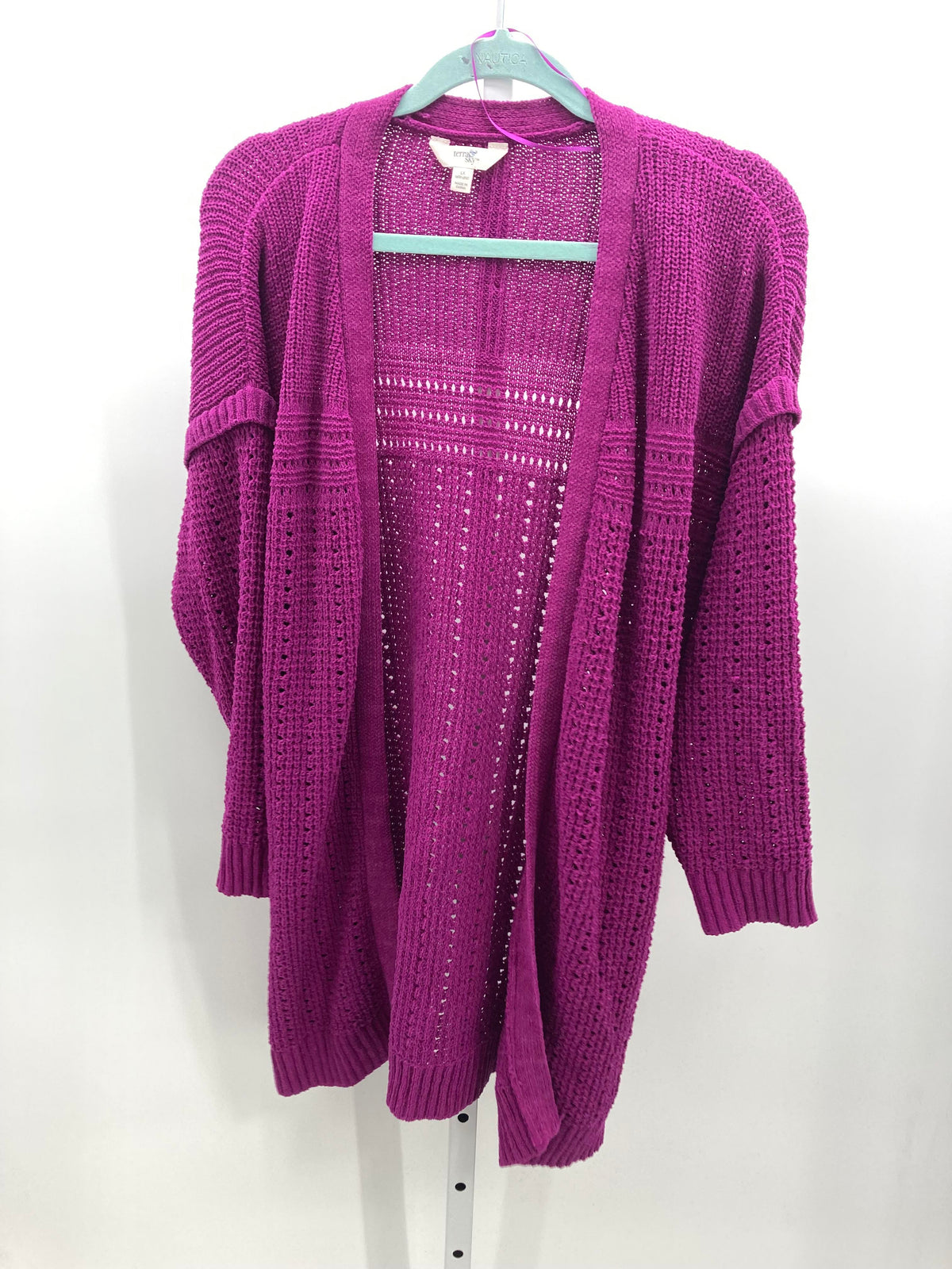 Terra & Sky Size 1X Womens Long Slv Sweater