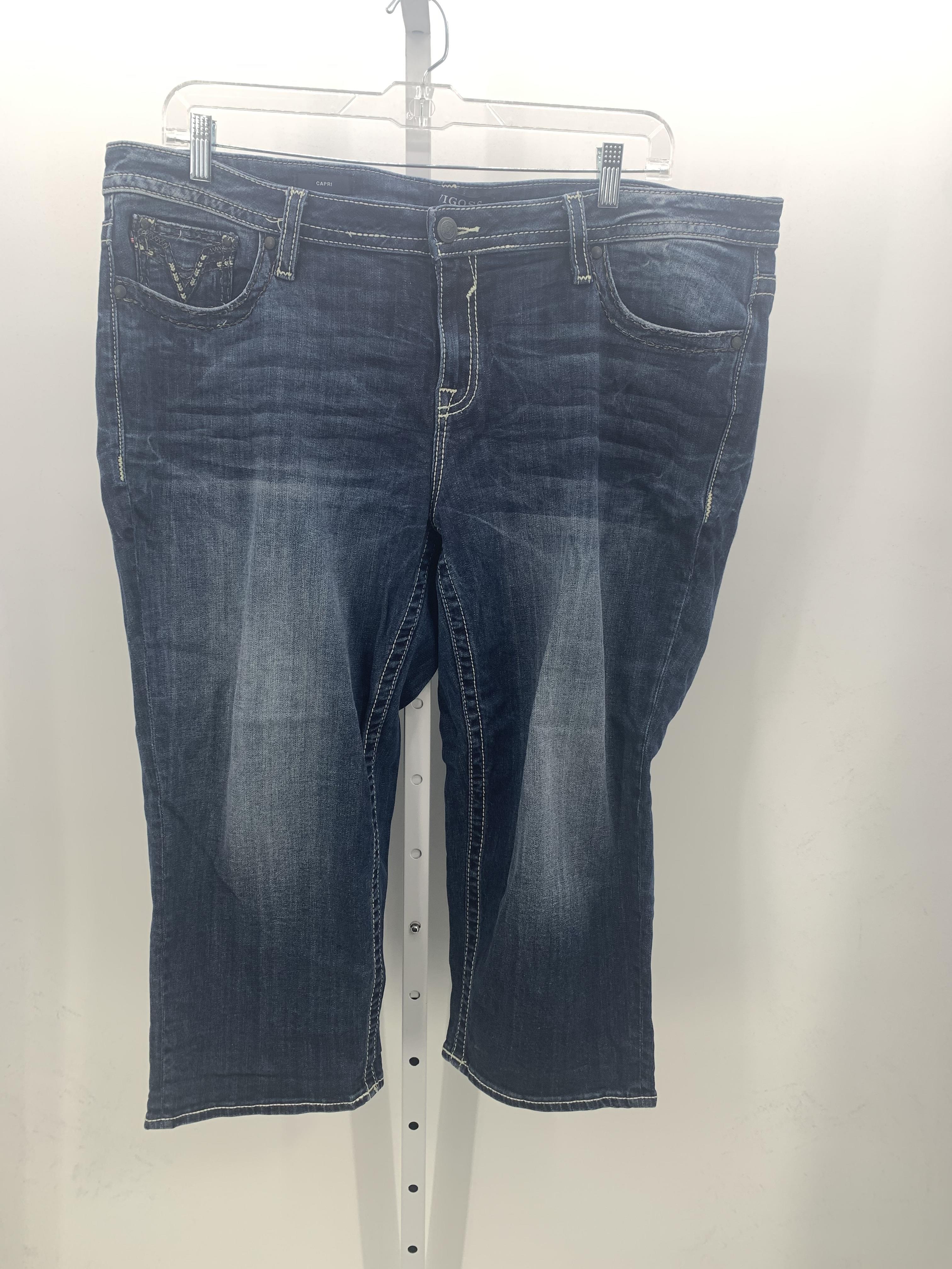 Vigoss Size 22 W Womens Capri Pants