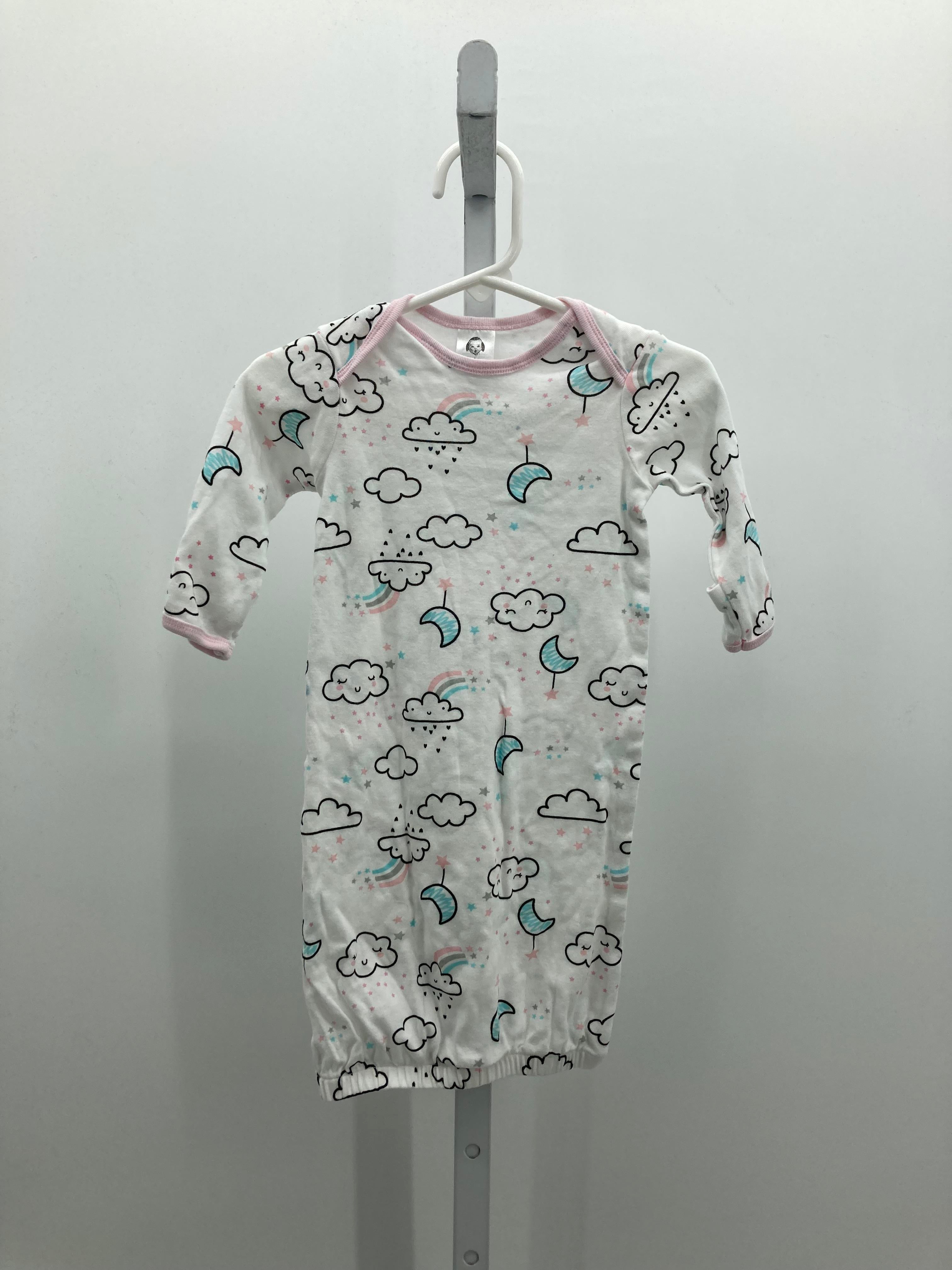 Gerber Size 0-6 Months Girls Gown Sleeper