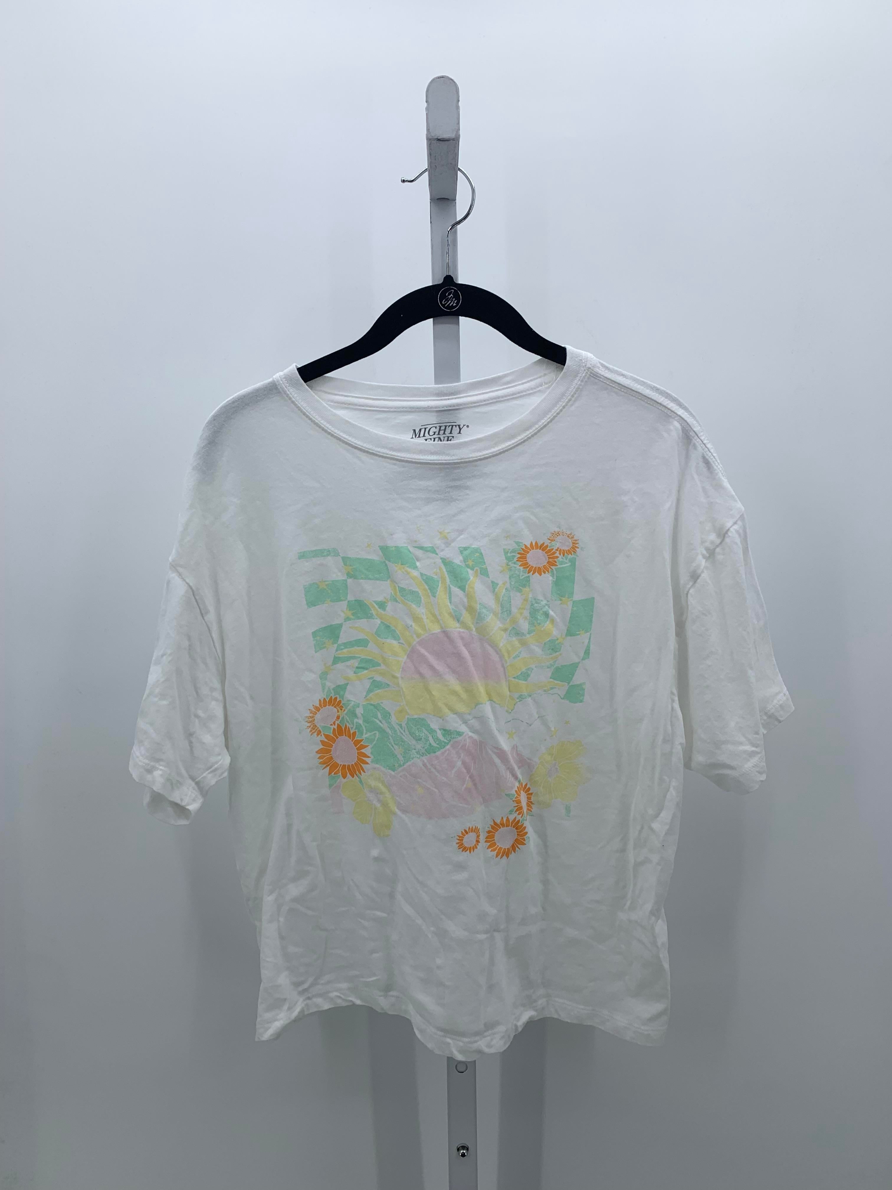 Mighty Fine Size Large Misses Short Sleeve Shirt