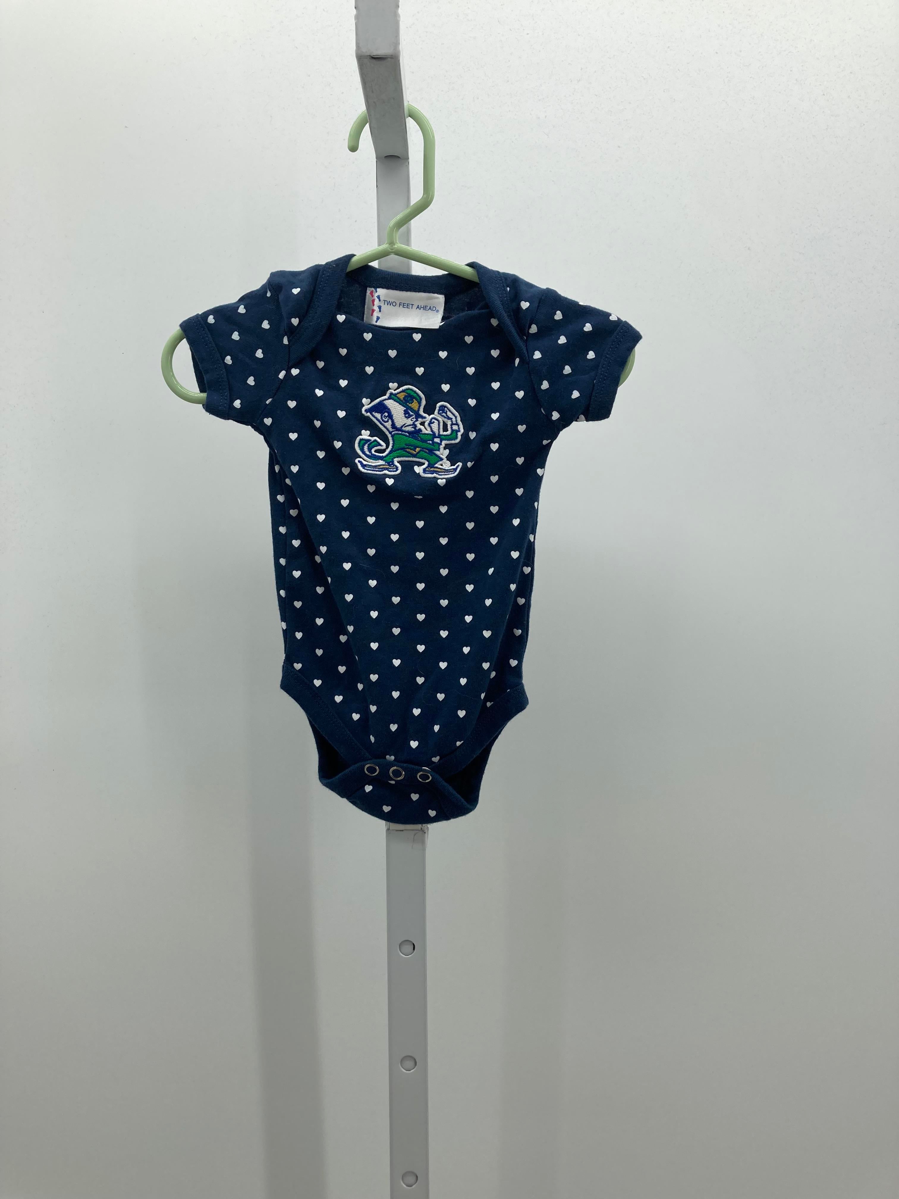 Size Newborn Girls Short Sleeve Shirt
