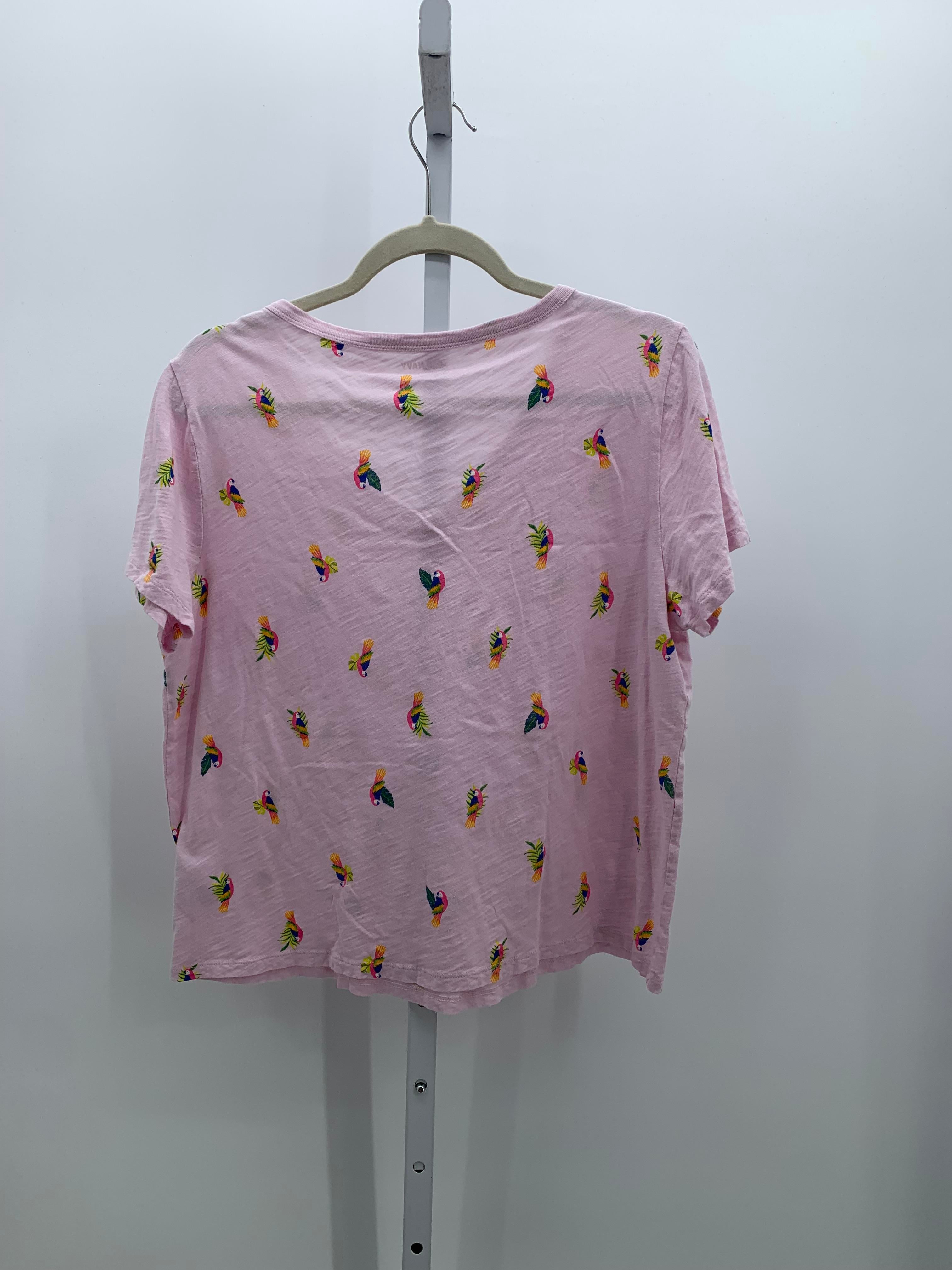 Old Navy Size Large Misses Short Sleeve Shirt