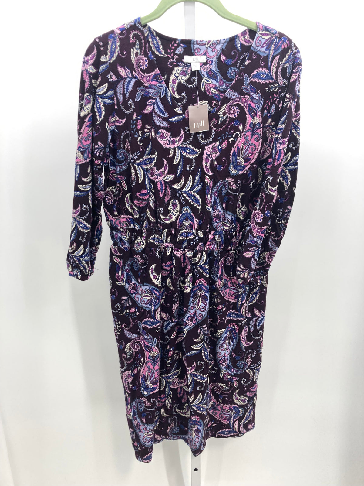 J-Jill Size Small Petite Petite Long Sleeve Dress