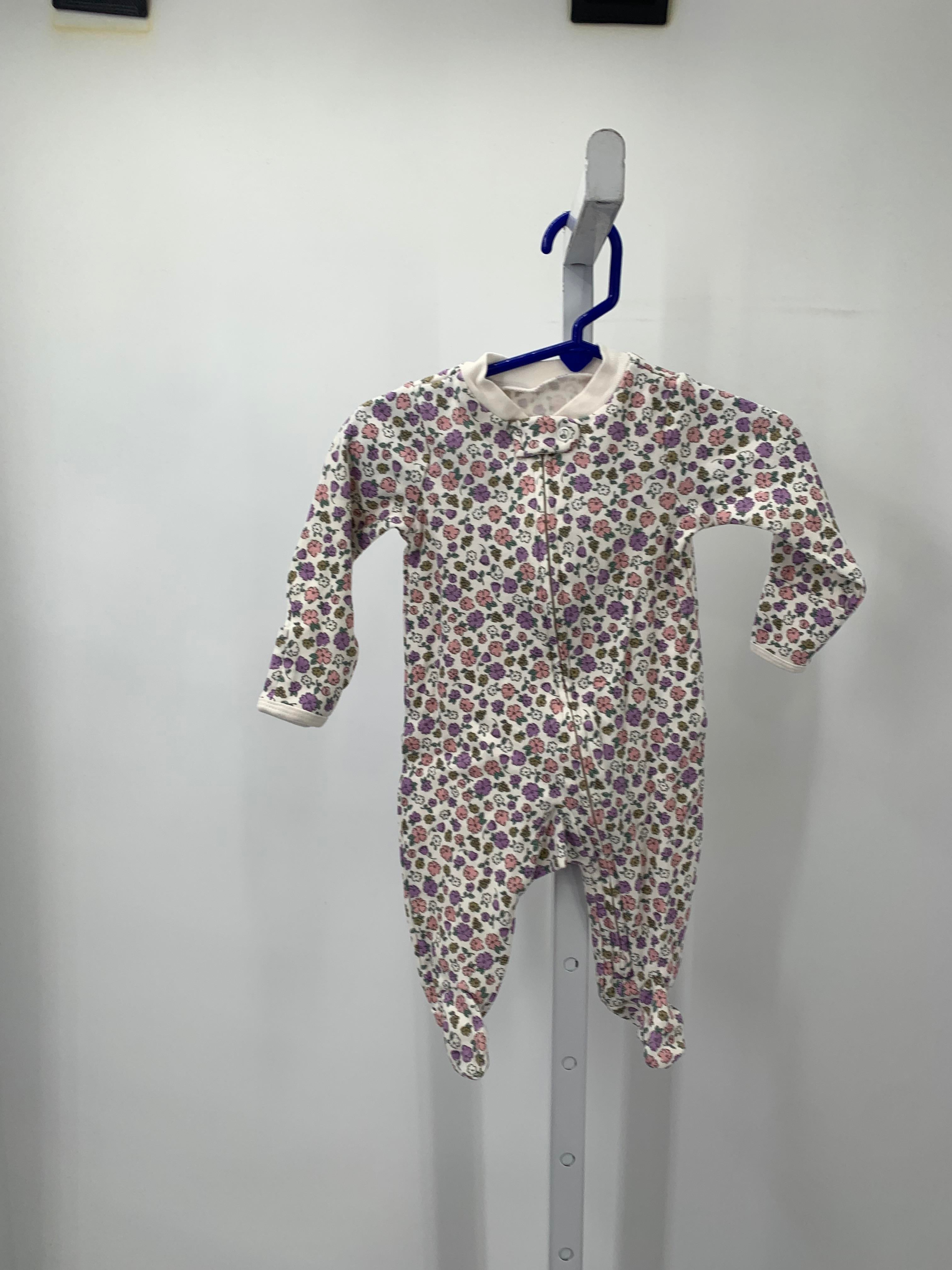 Carters Size 3 Months Girls Long Slv. Romper