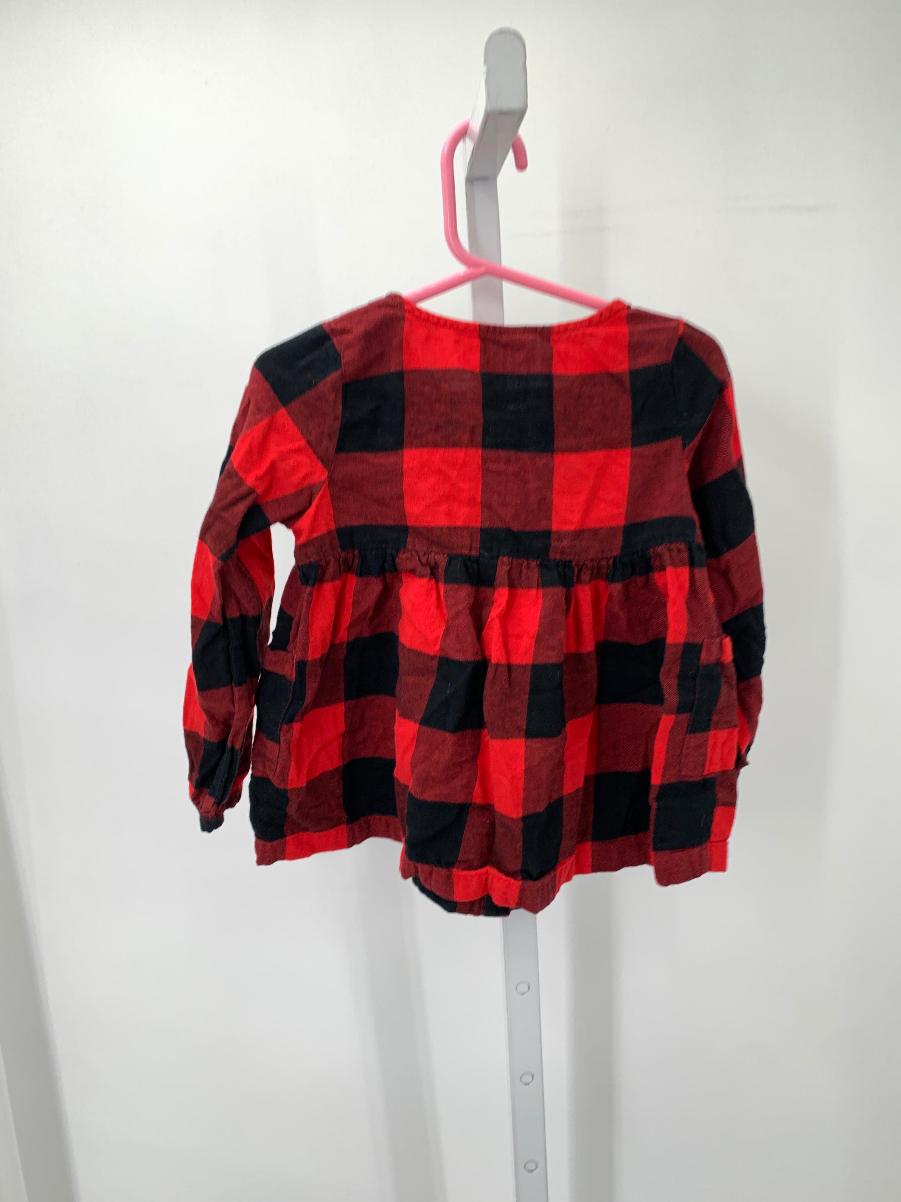 Carters Size 4T Girls Long Sleeve Shirt